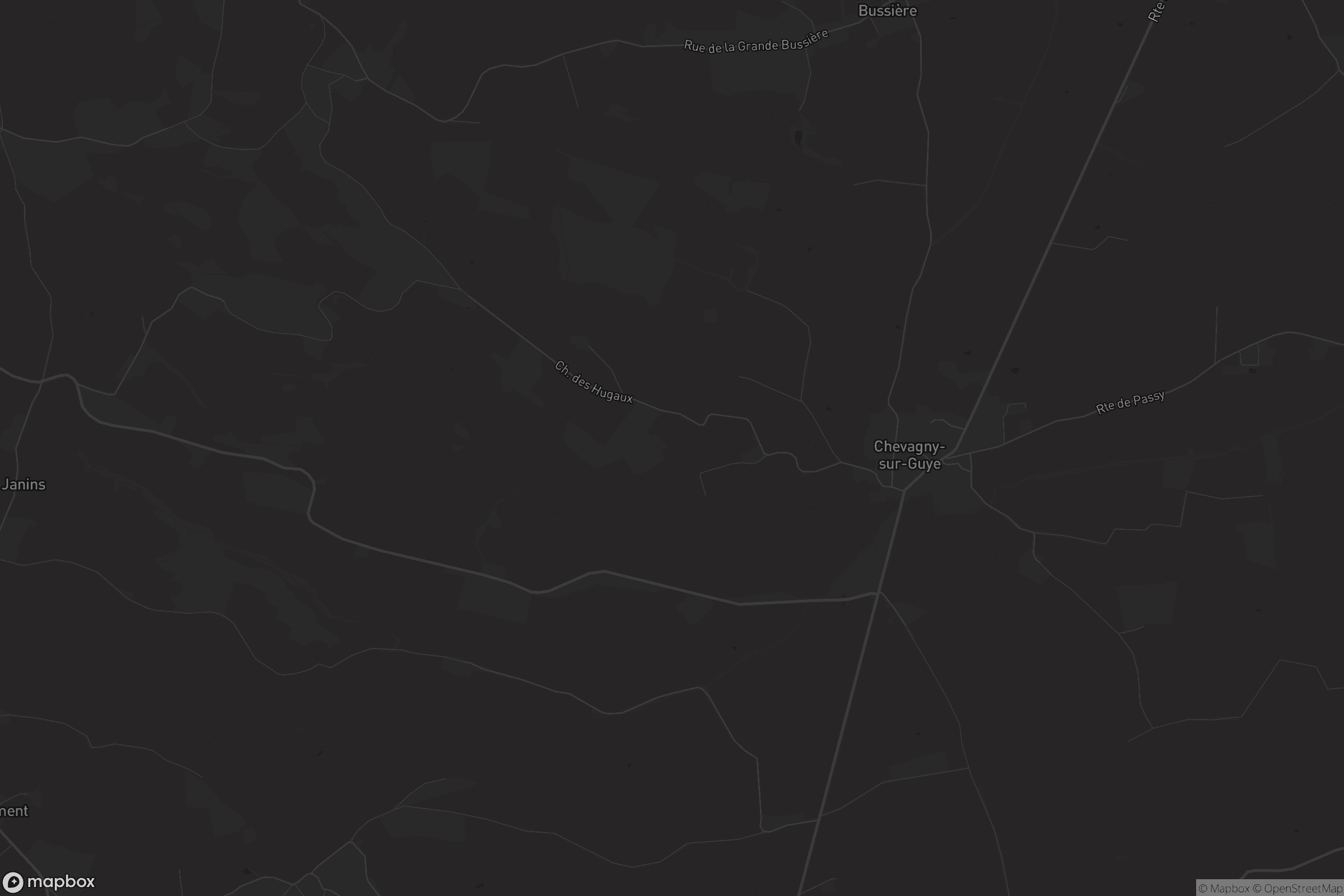 Carte de Chevagny-sur-Guye