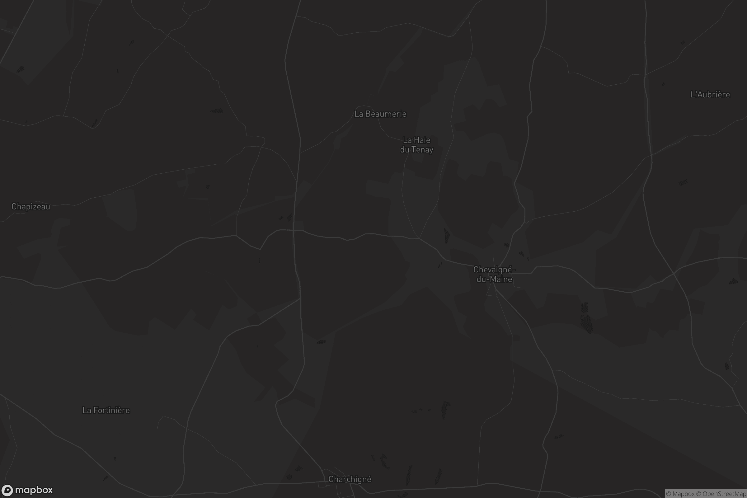 Carte de Chevaigné-du-Maine