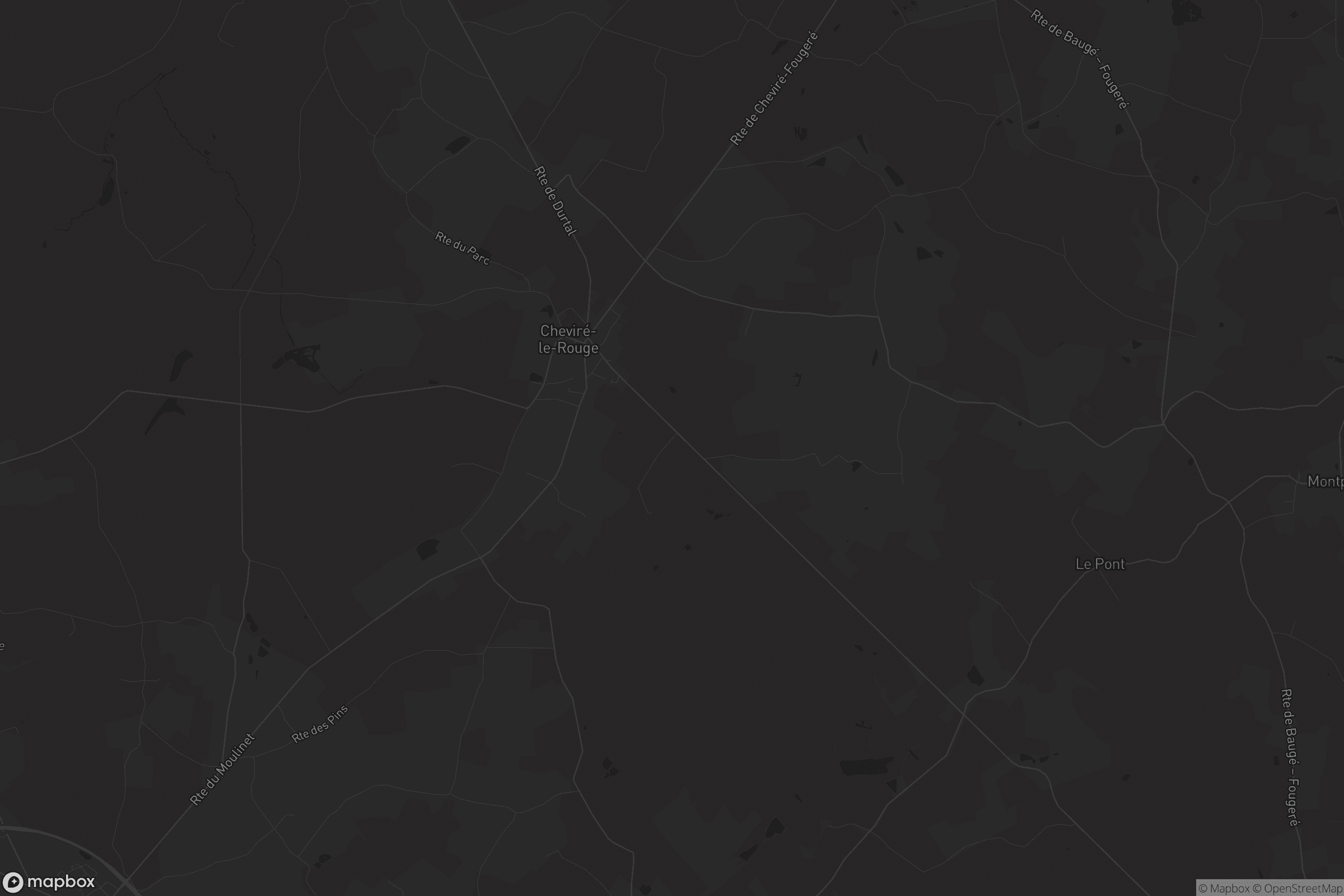 Carte de Cheviré-le-Rouge