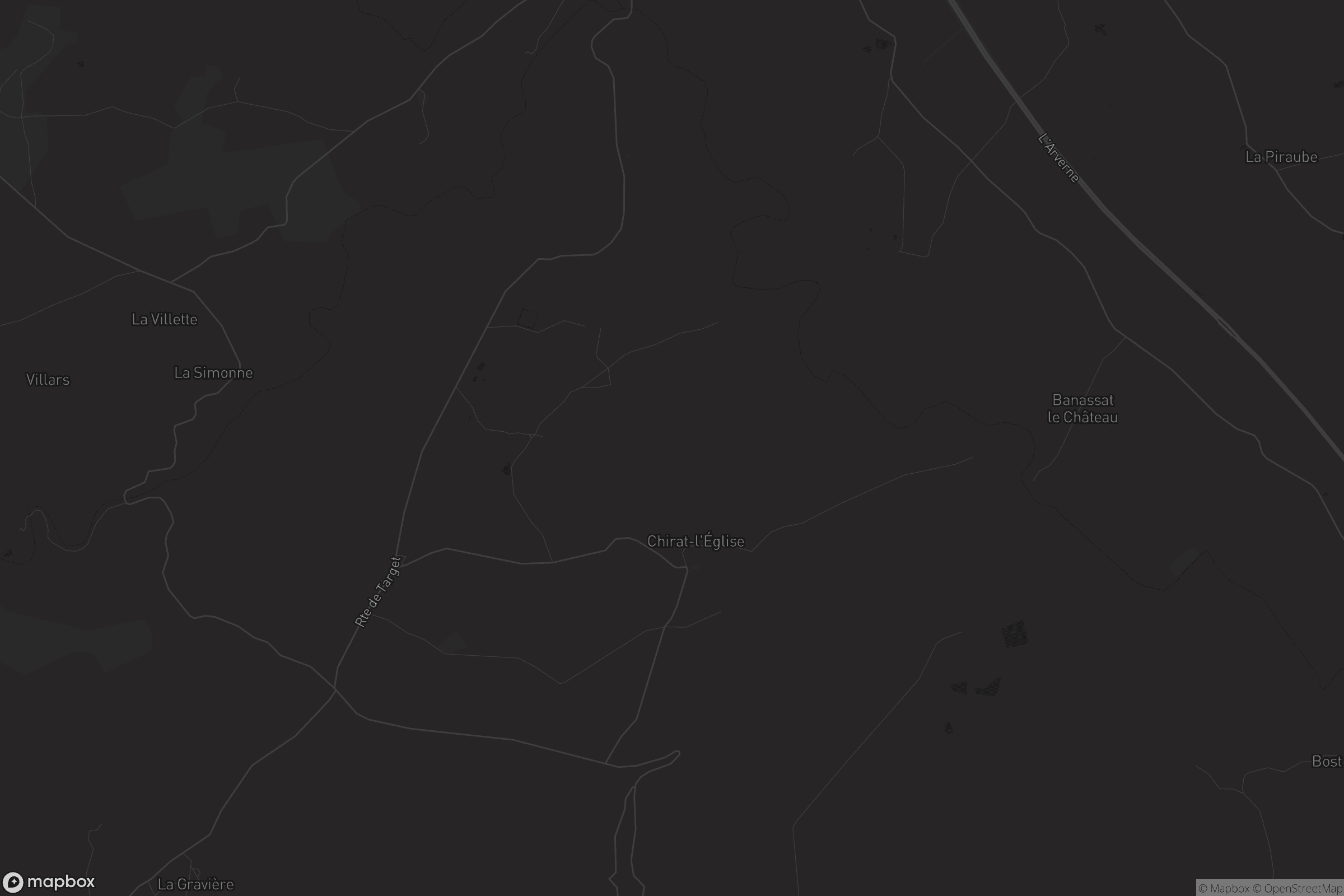 Carte de Chirat-l'Église