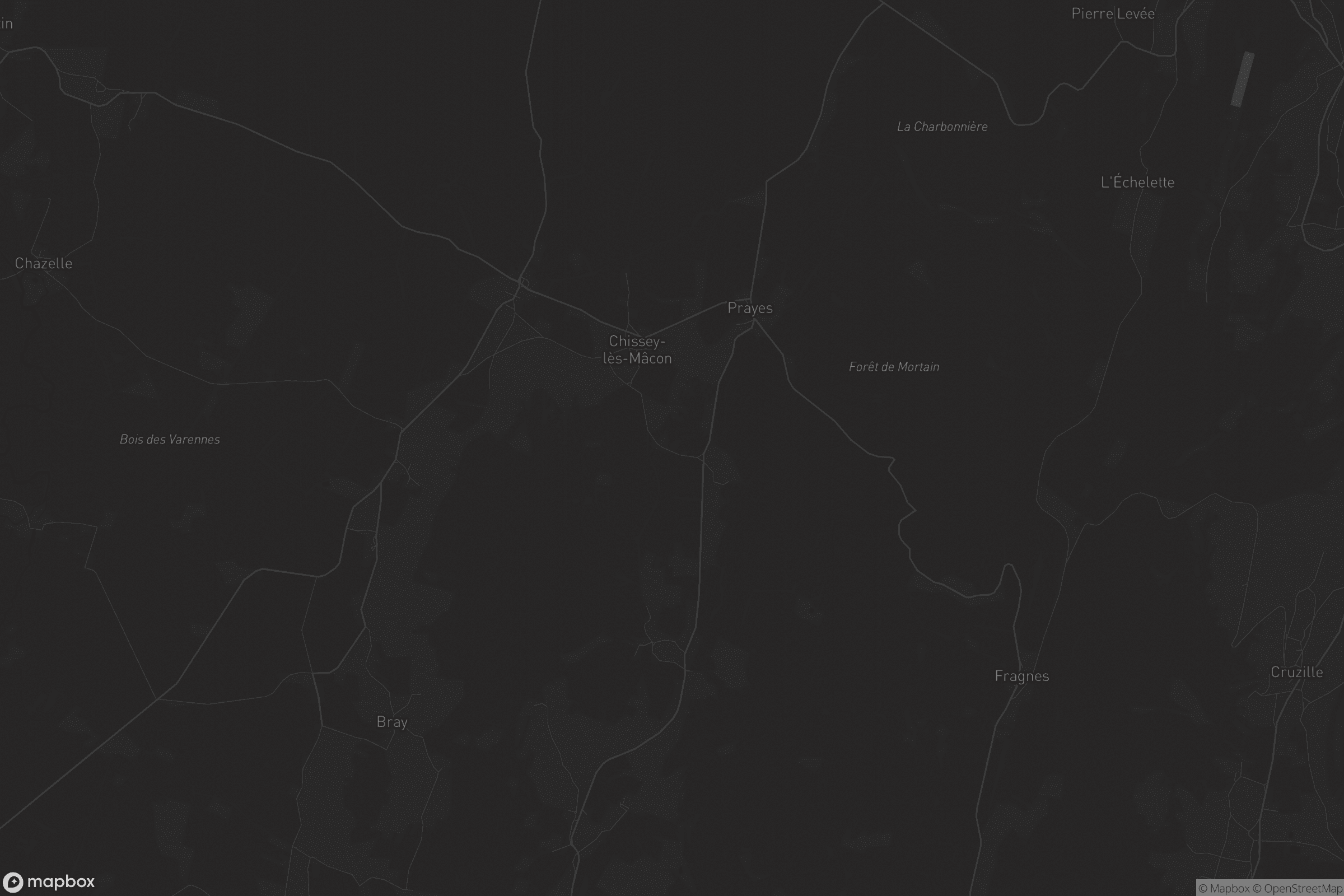 Carte de Chissey-lès-Mâcon