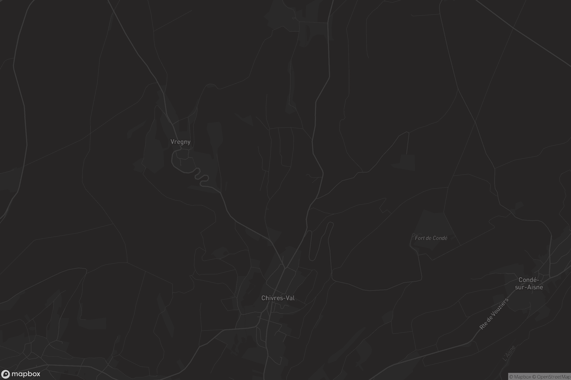 Carte de Chivres-Val