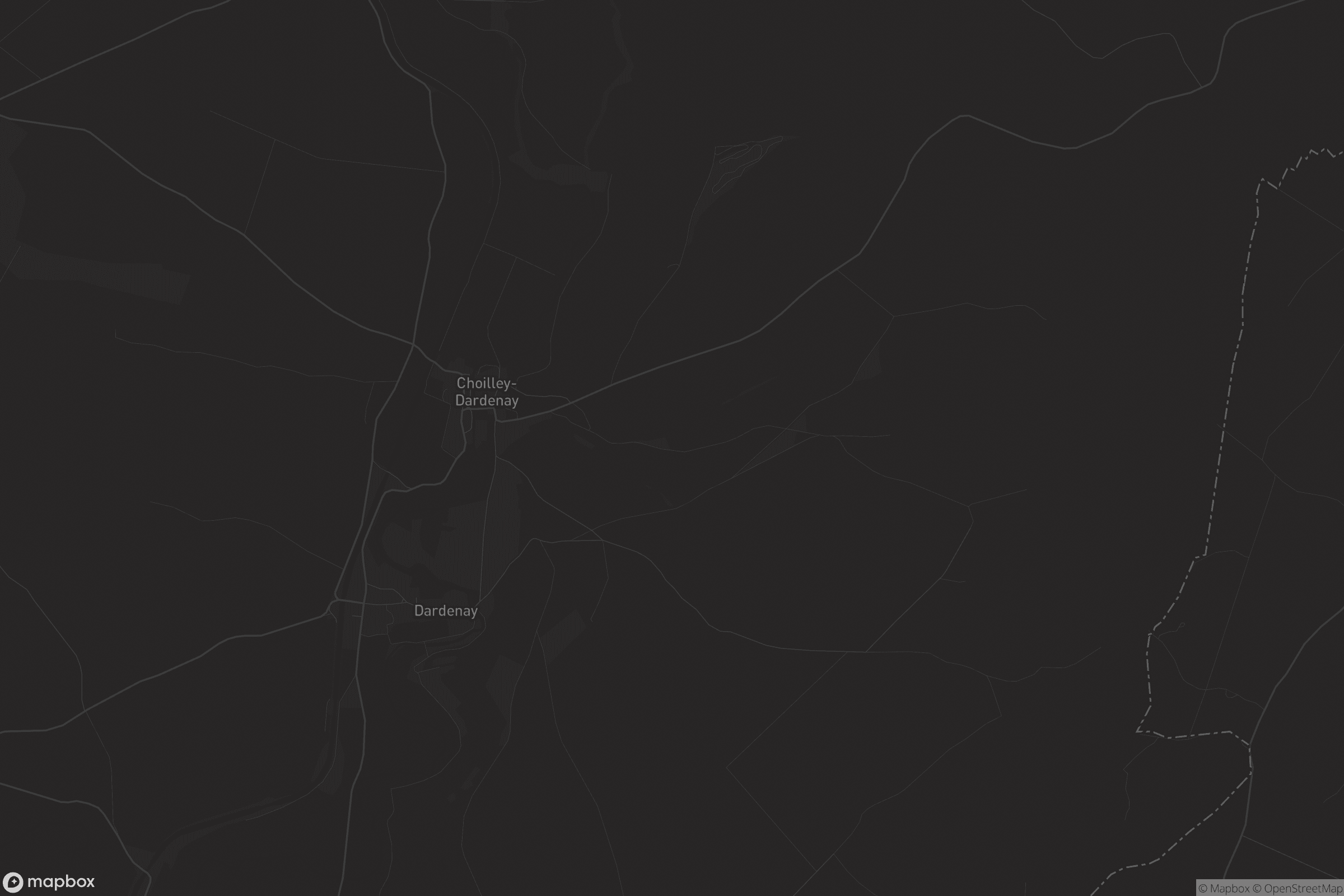 Carte de Choilley-Dardenay