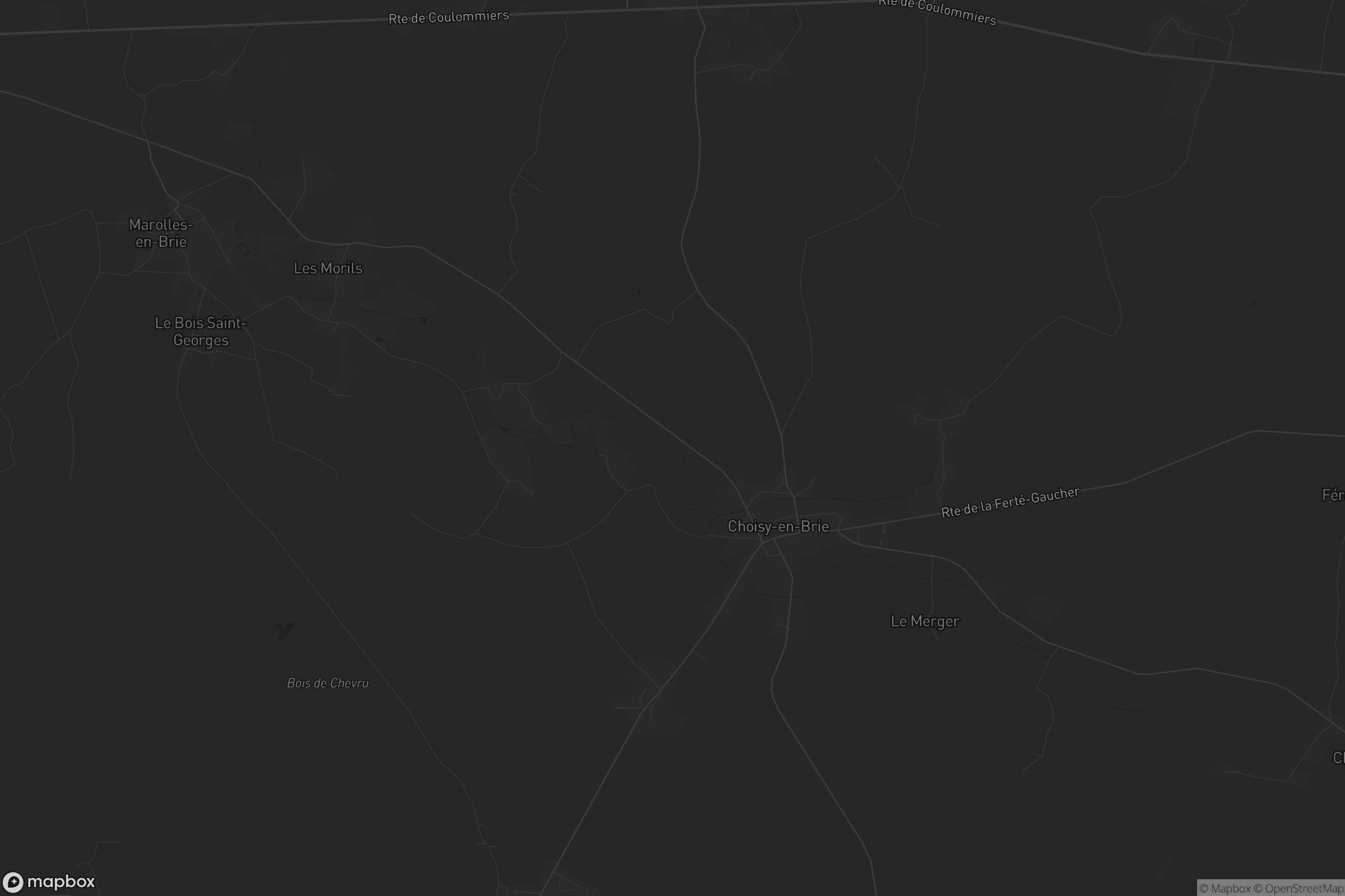 Carte de Choisy-en-Brie