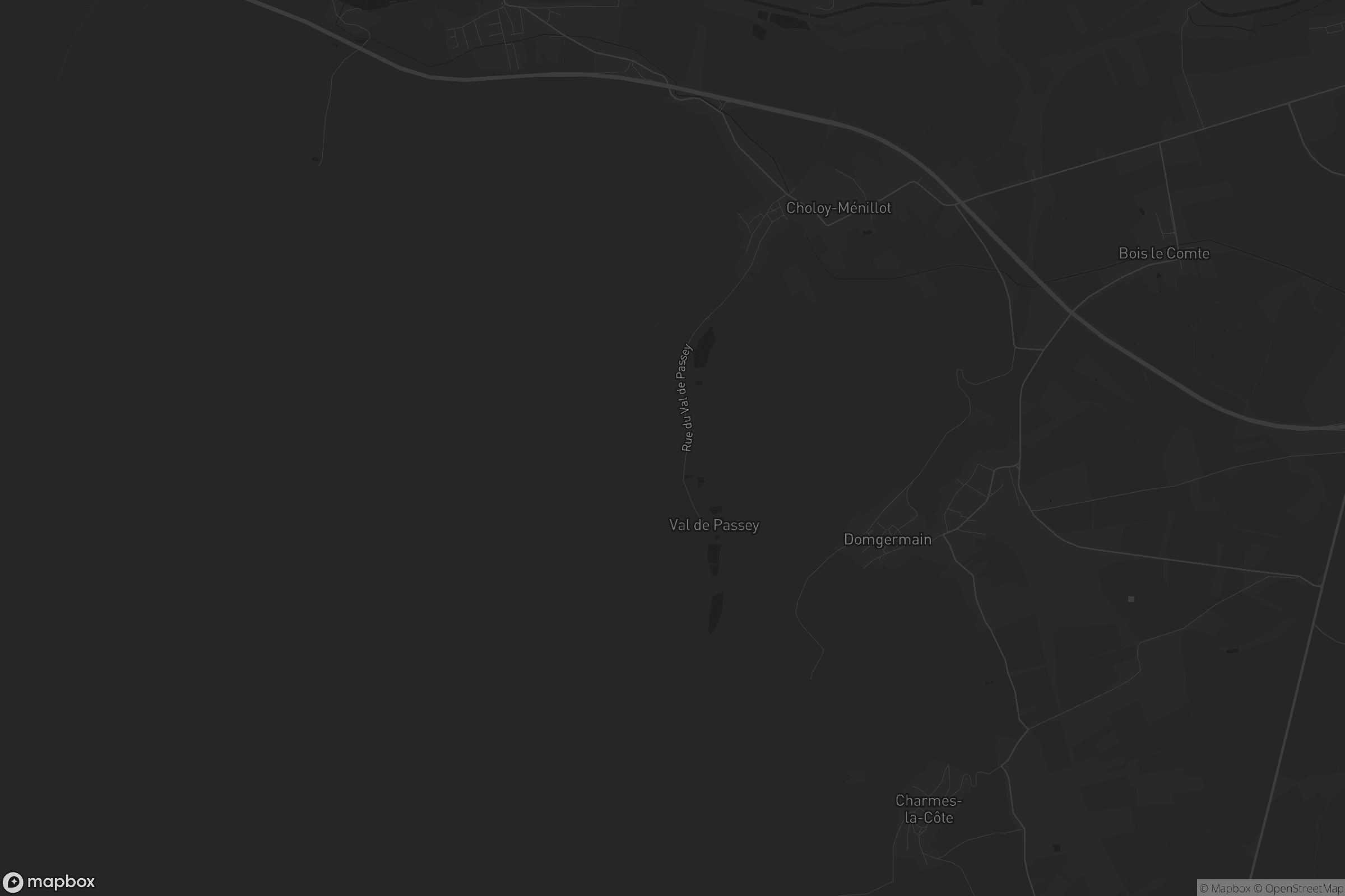 Carte de Choloy-Ménillot