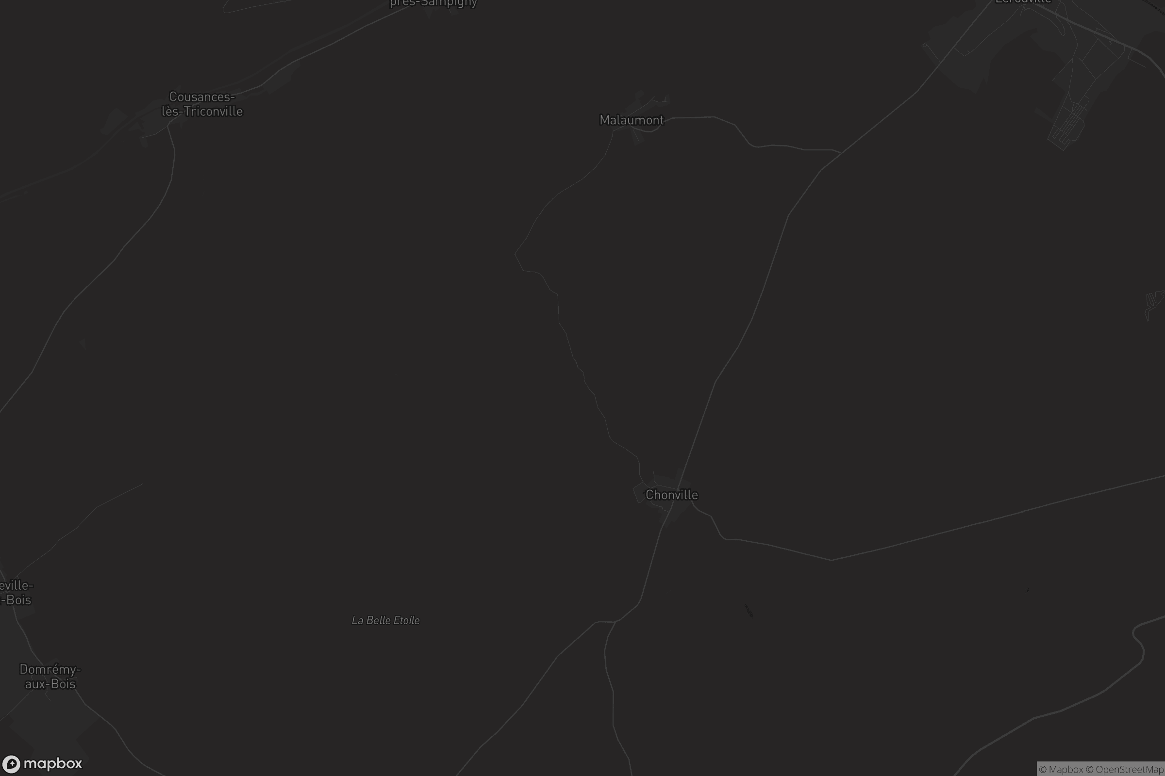 Carte de Chonville-Malaumont