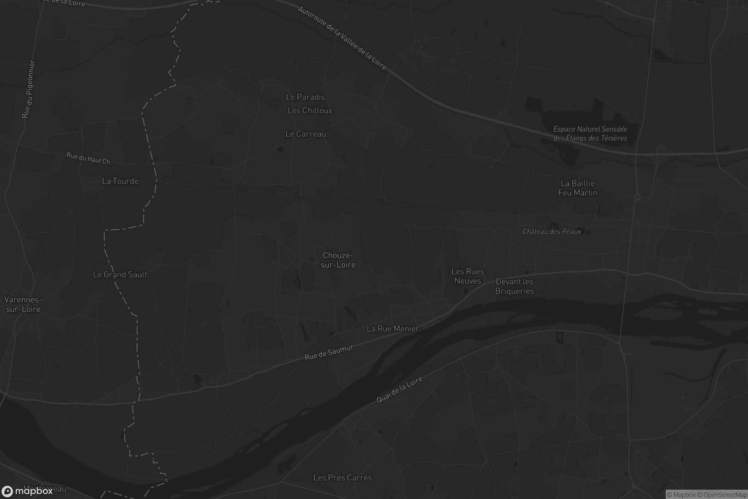 Carte de Chouzé-sur-Loire