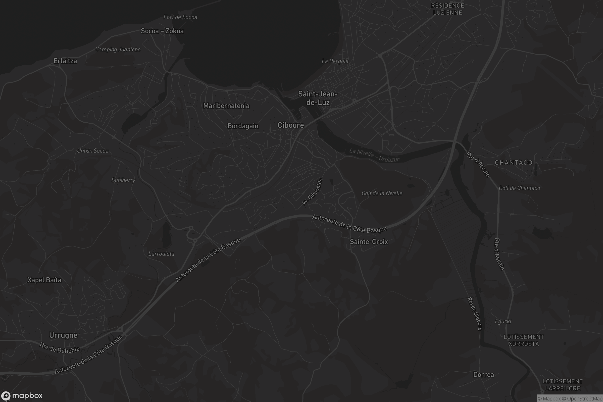 Carte de Ciboure