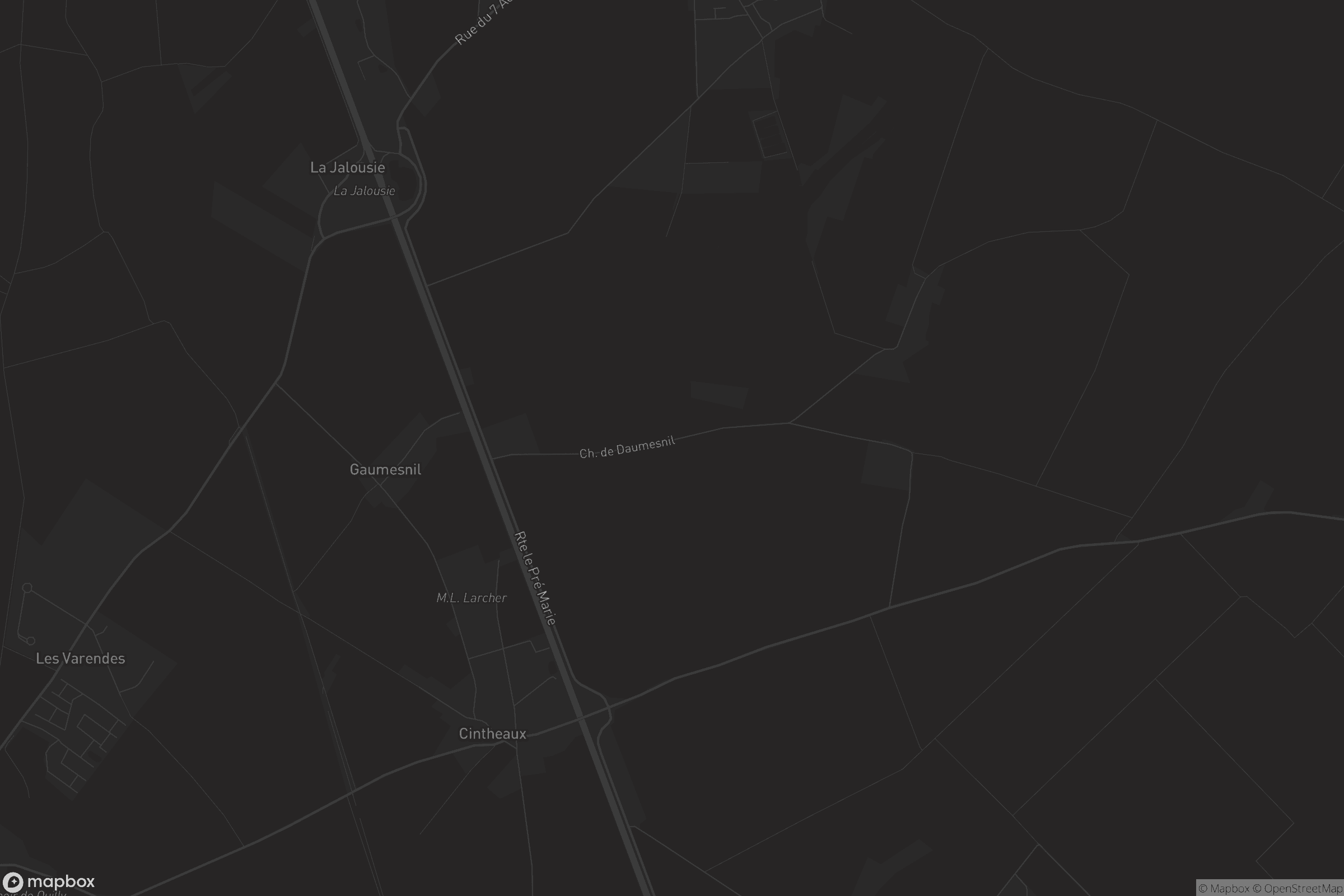 Carte de Cintheaux