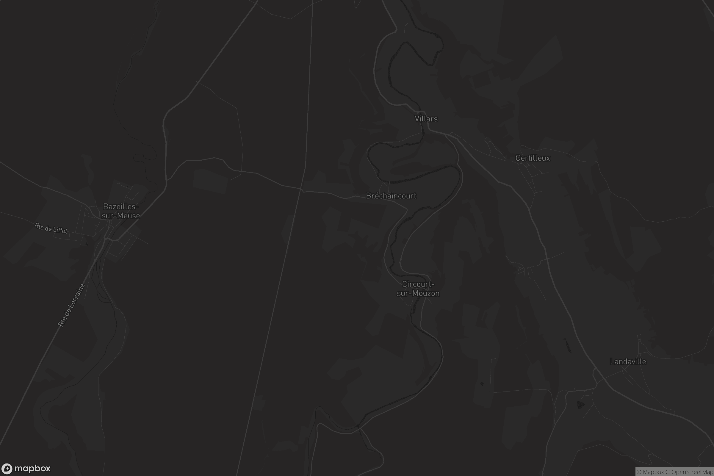 Carte de Circourt-sur-Mouzon