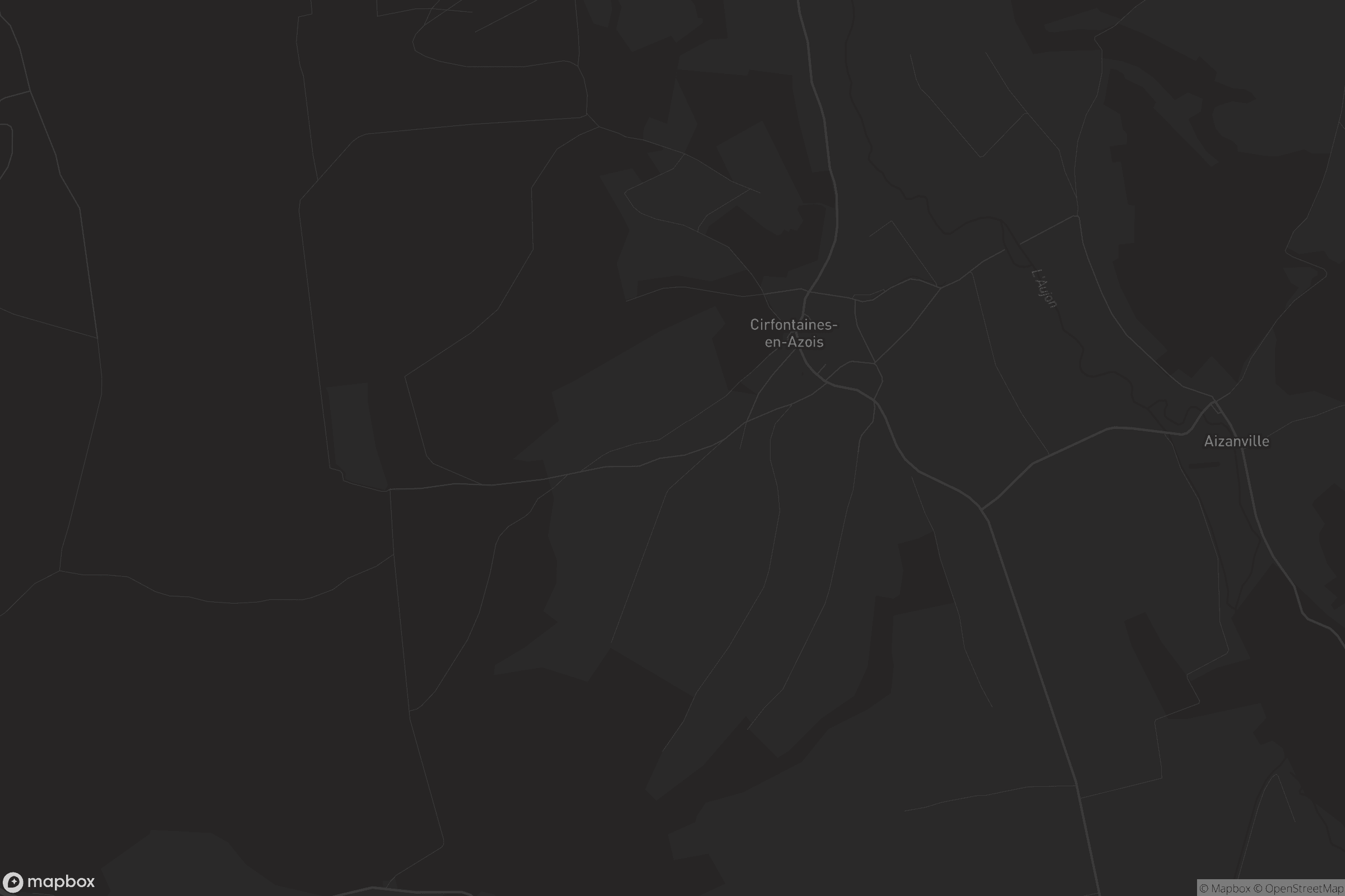 Carte de Cirfontaines-en-Azois