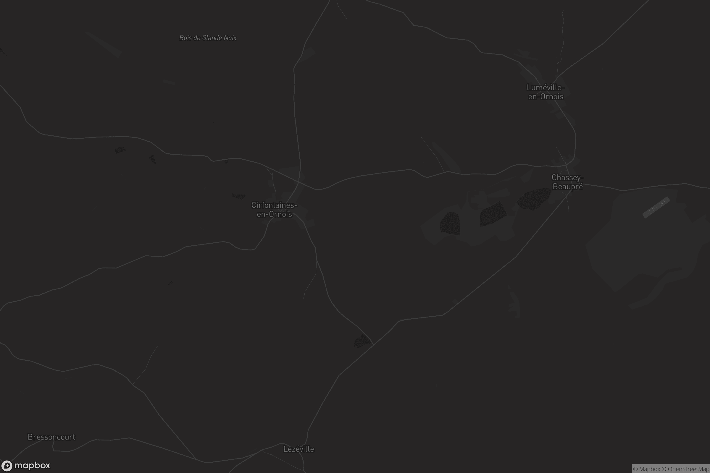 Carte de Cirfontaines-en-Ornois