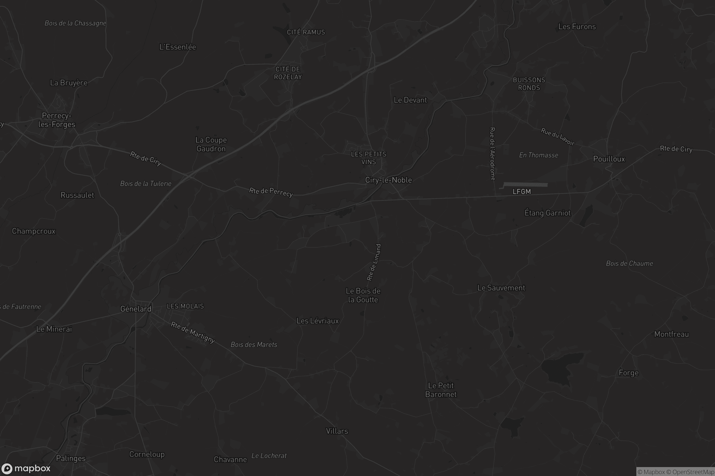 Carte de Ciry-le-Noble