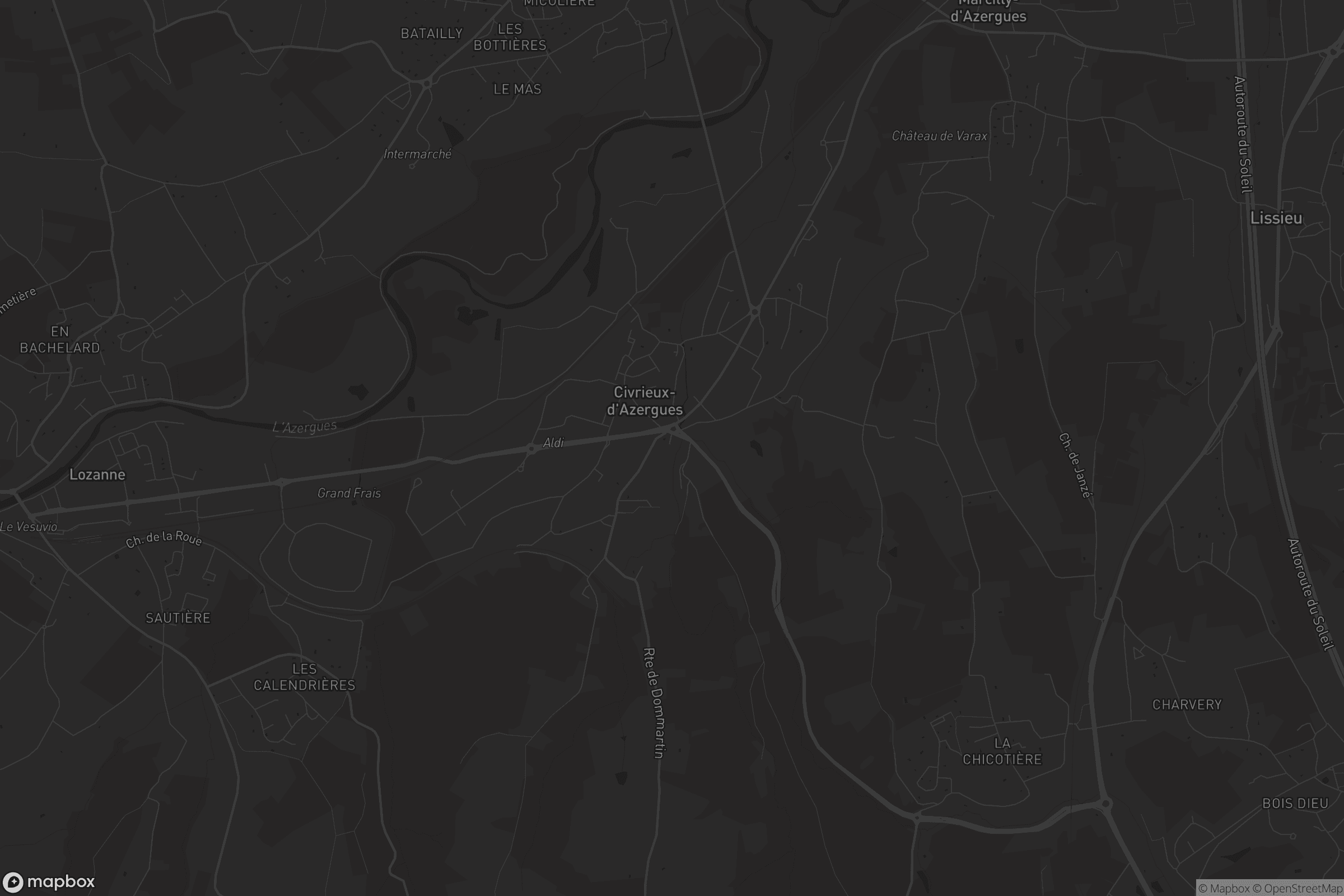 Carte de Civrieux-d'Azergues