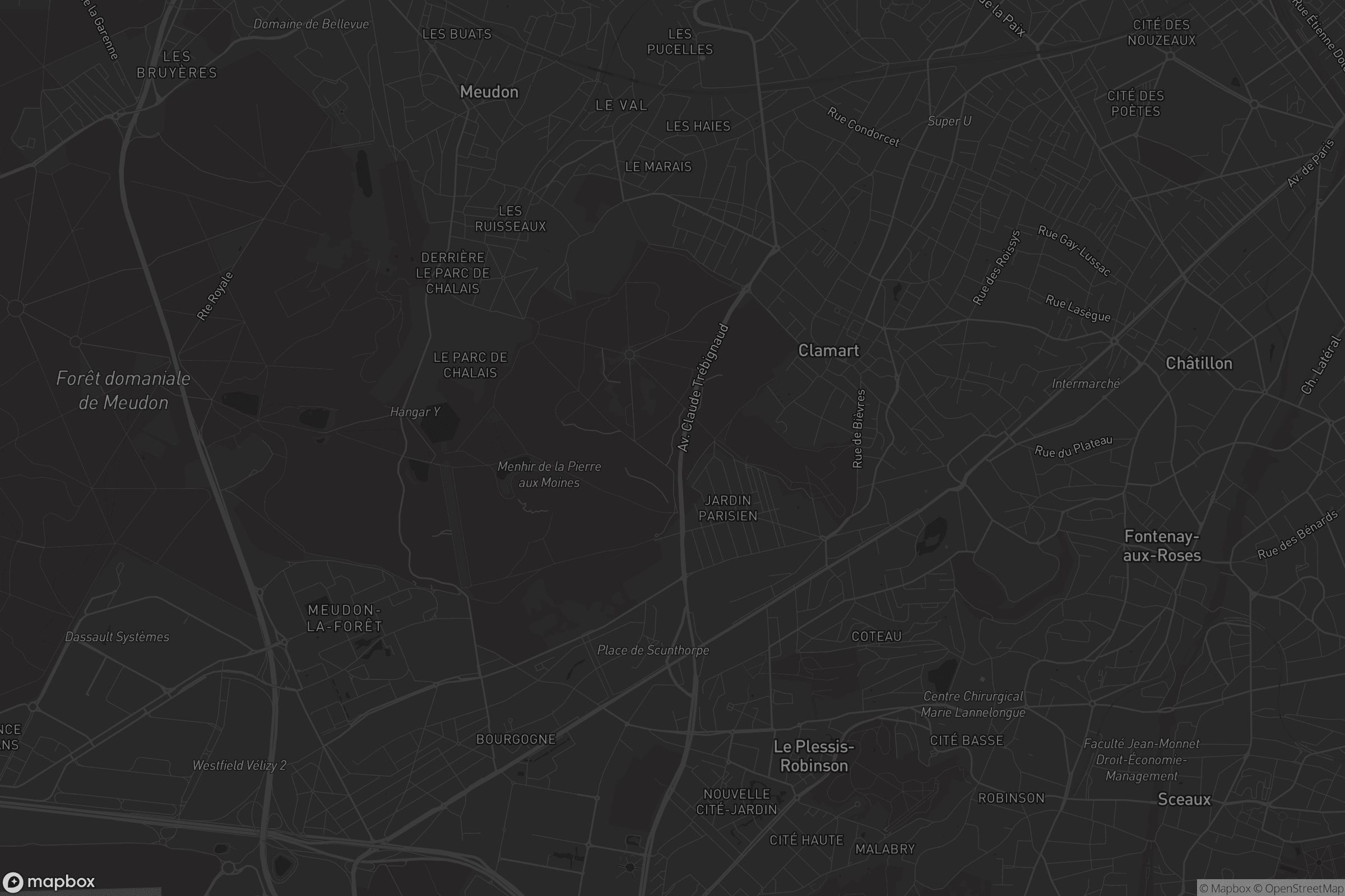 Carte de Clamart
