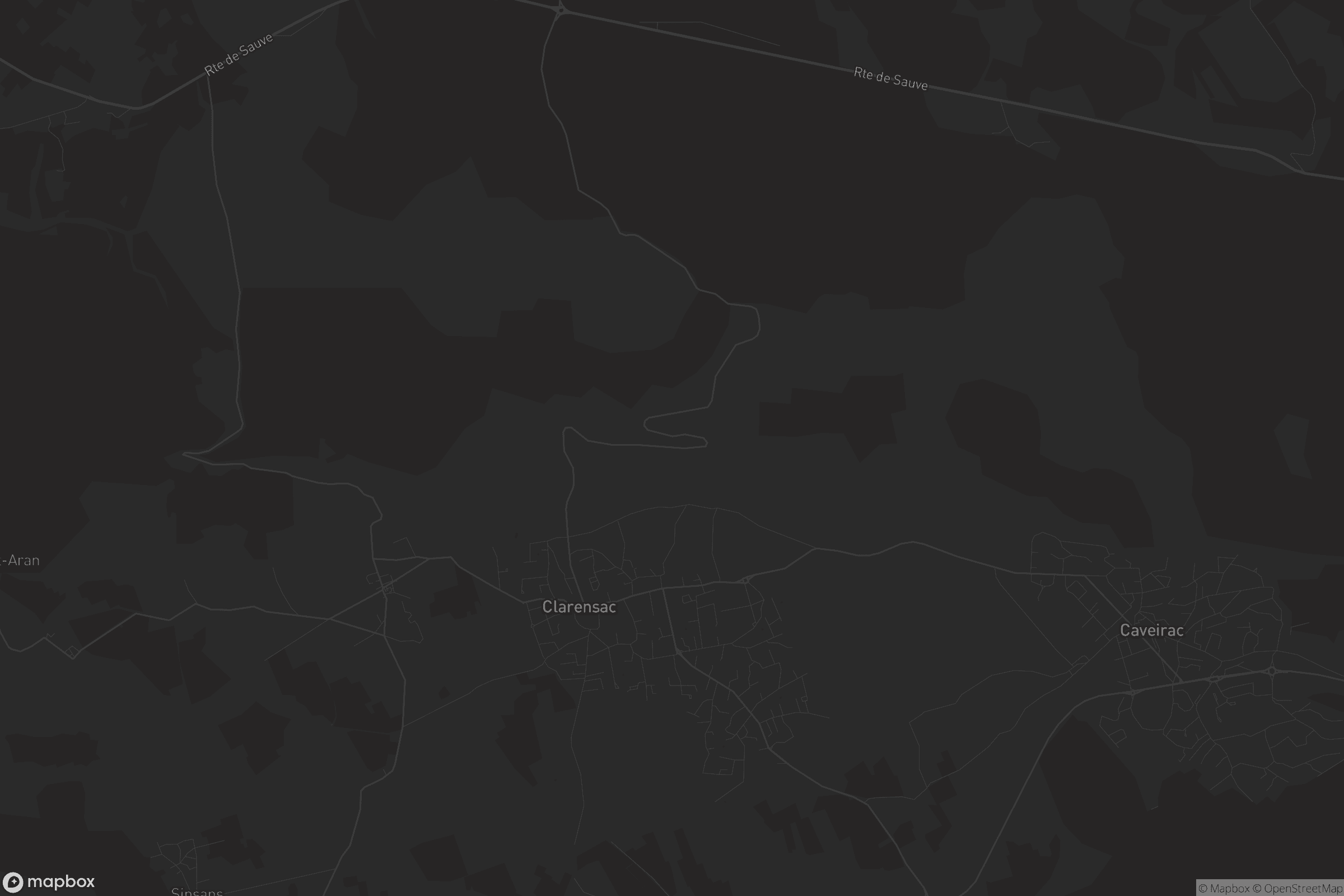 Carte de Clarensac