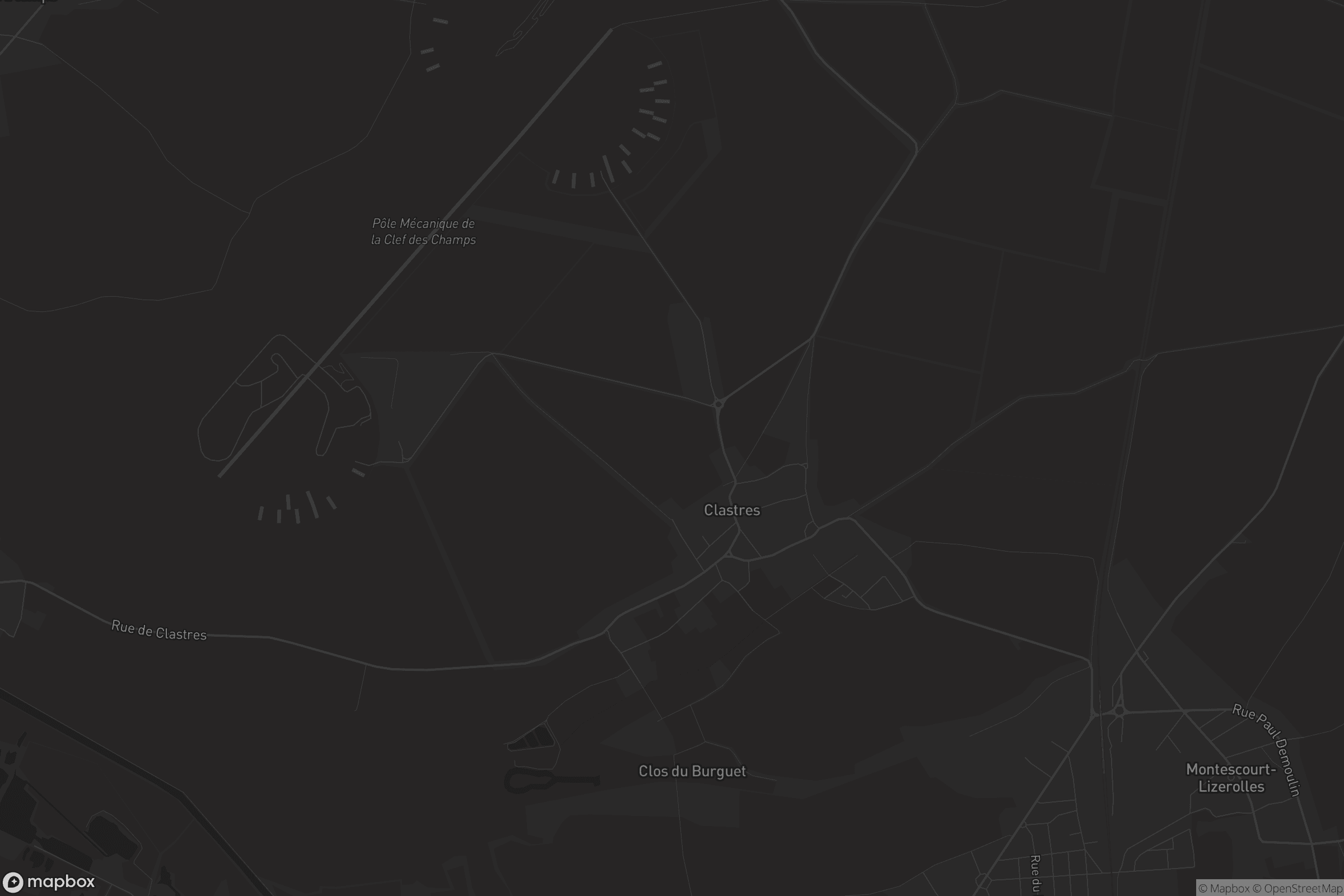 Carte de Clastres
