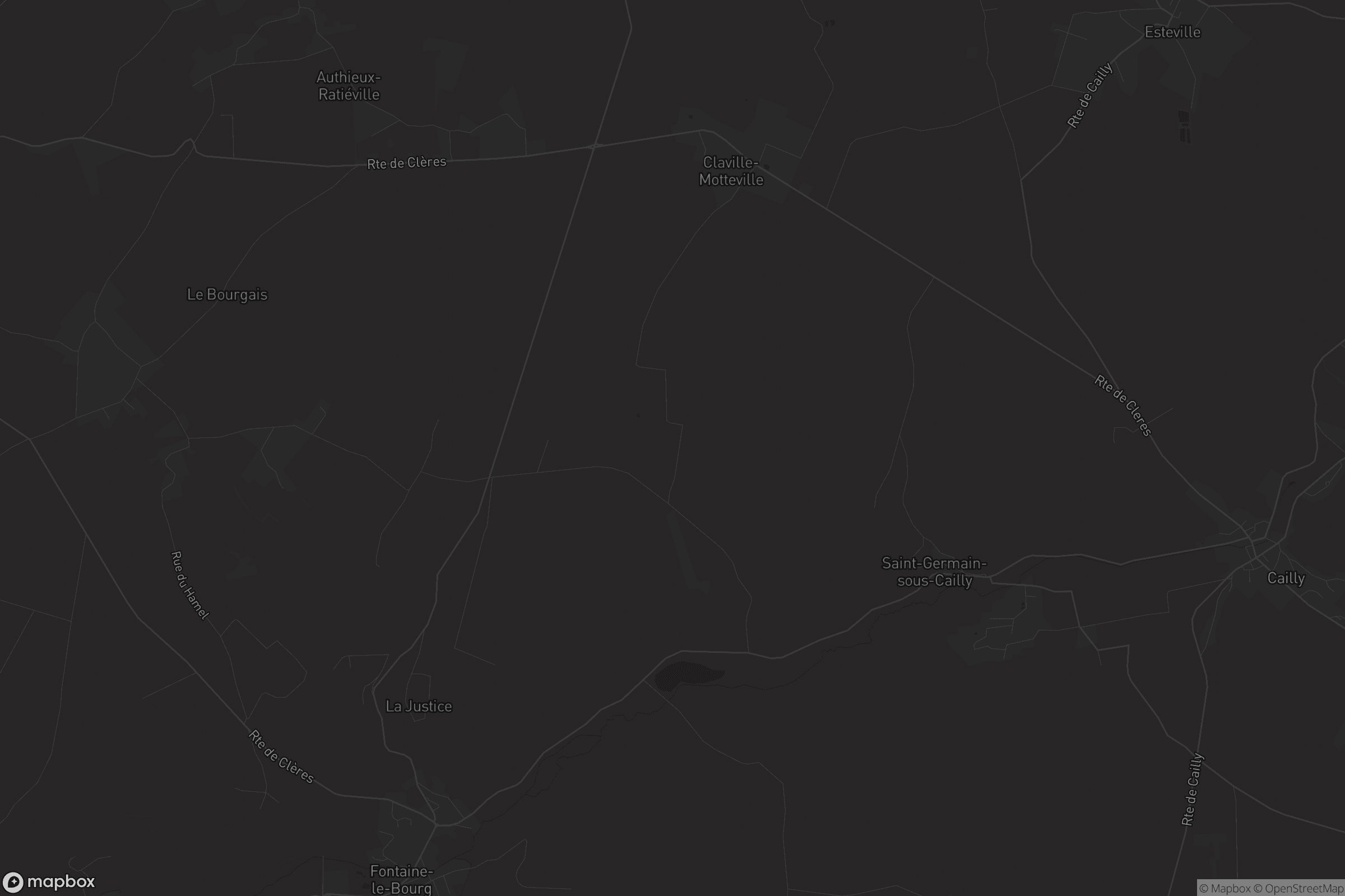 Carte de Claville-Motteville