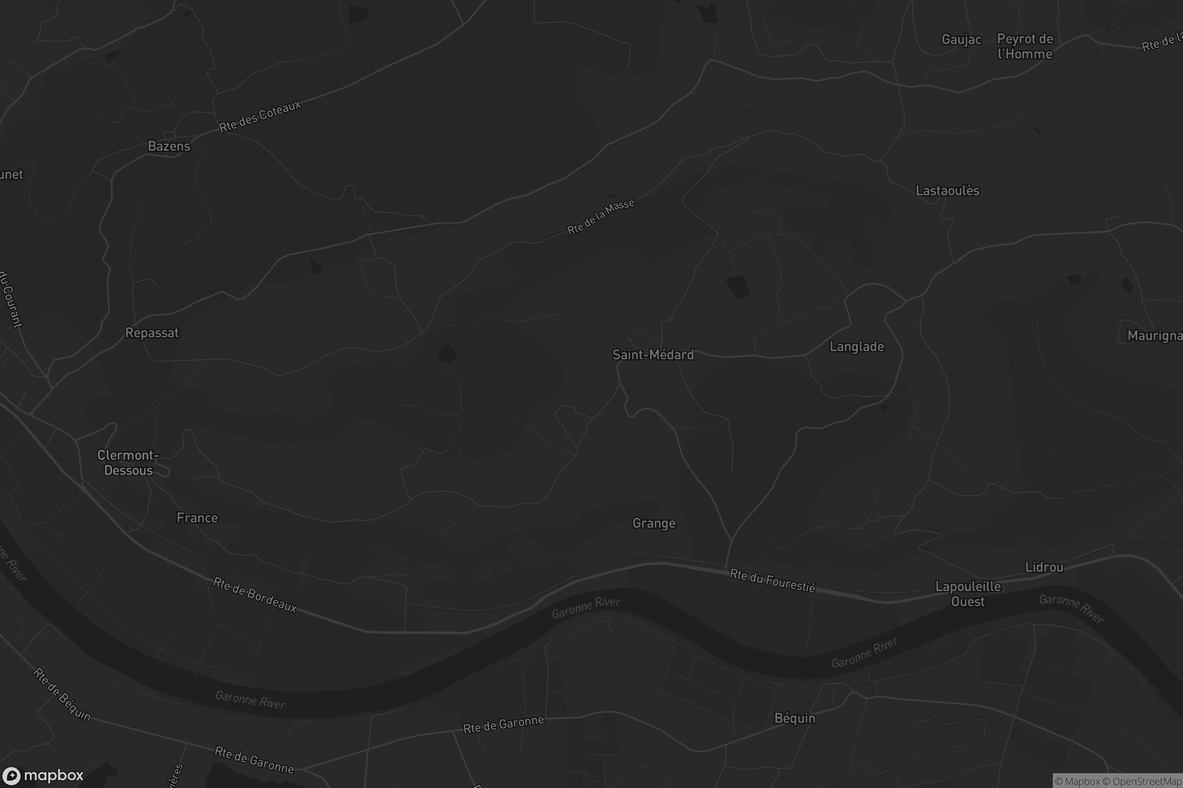 Carte de Clermont-Dessous