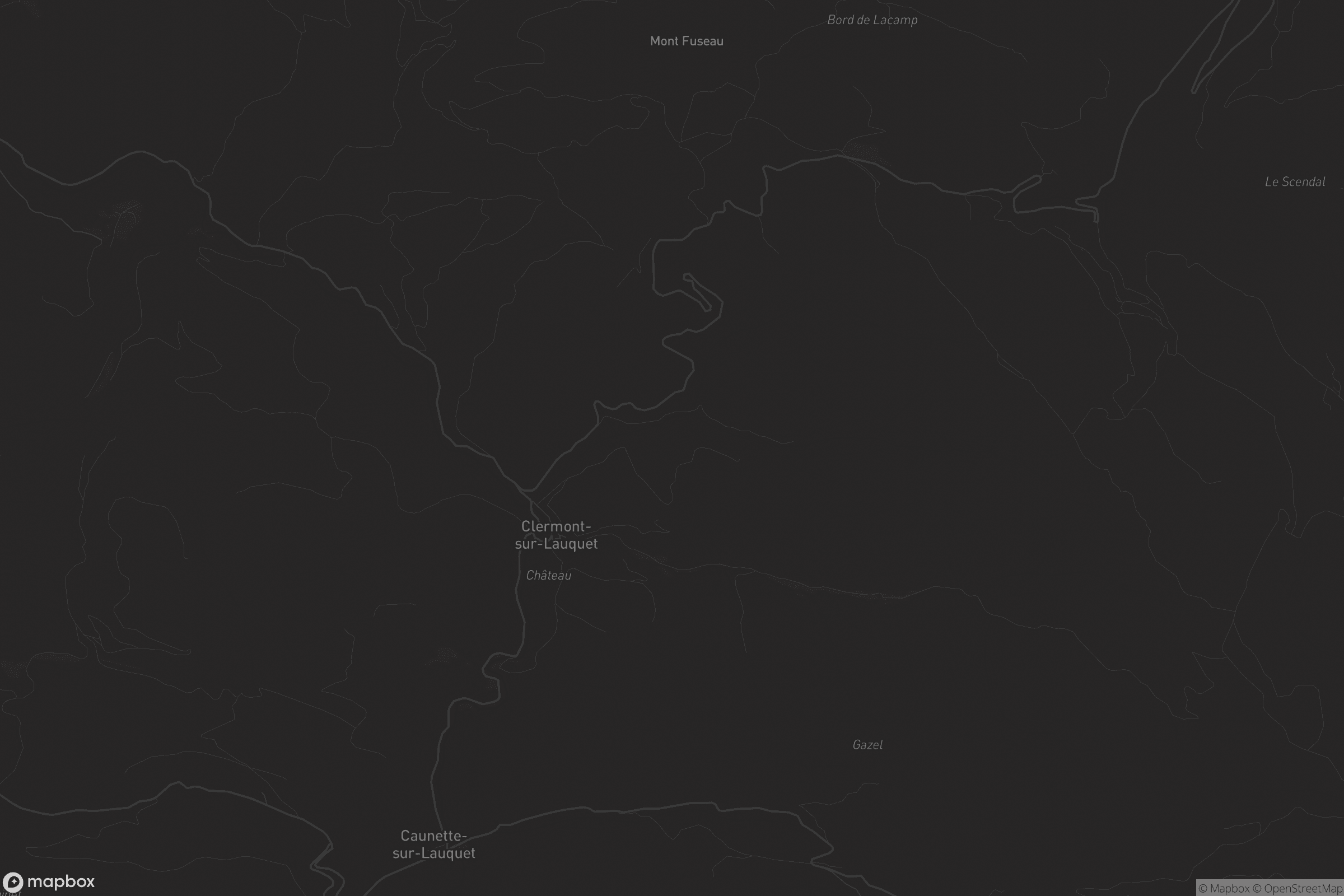 Carte de Clermont-sur-Lauquet