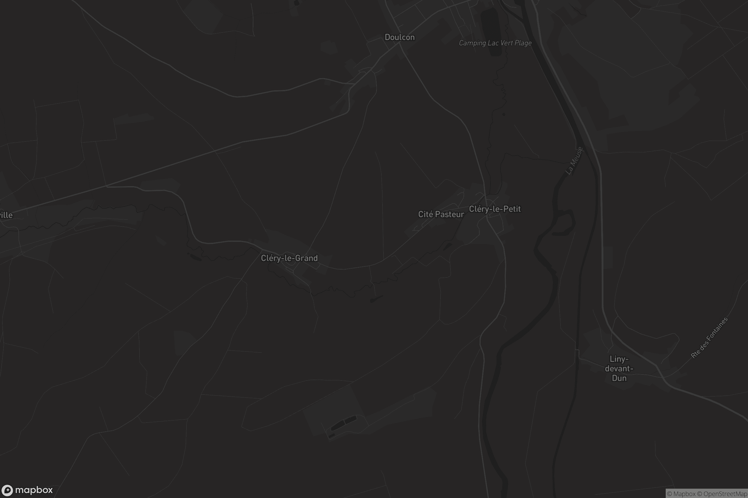 Carte de Cléry-le-Petit