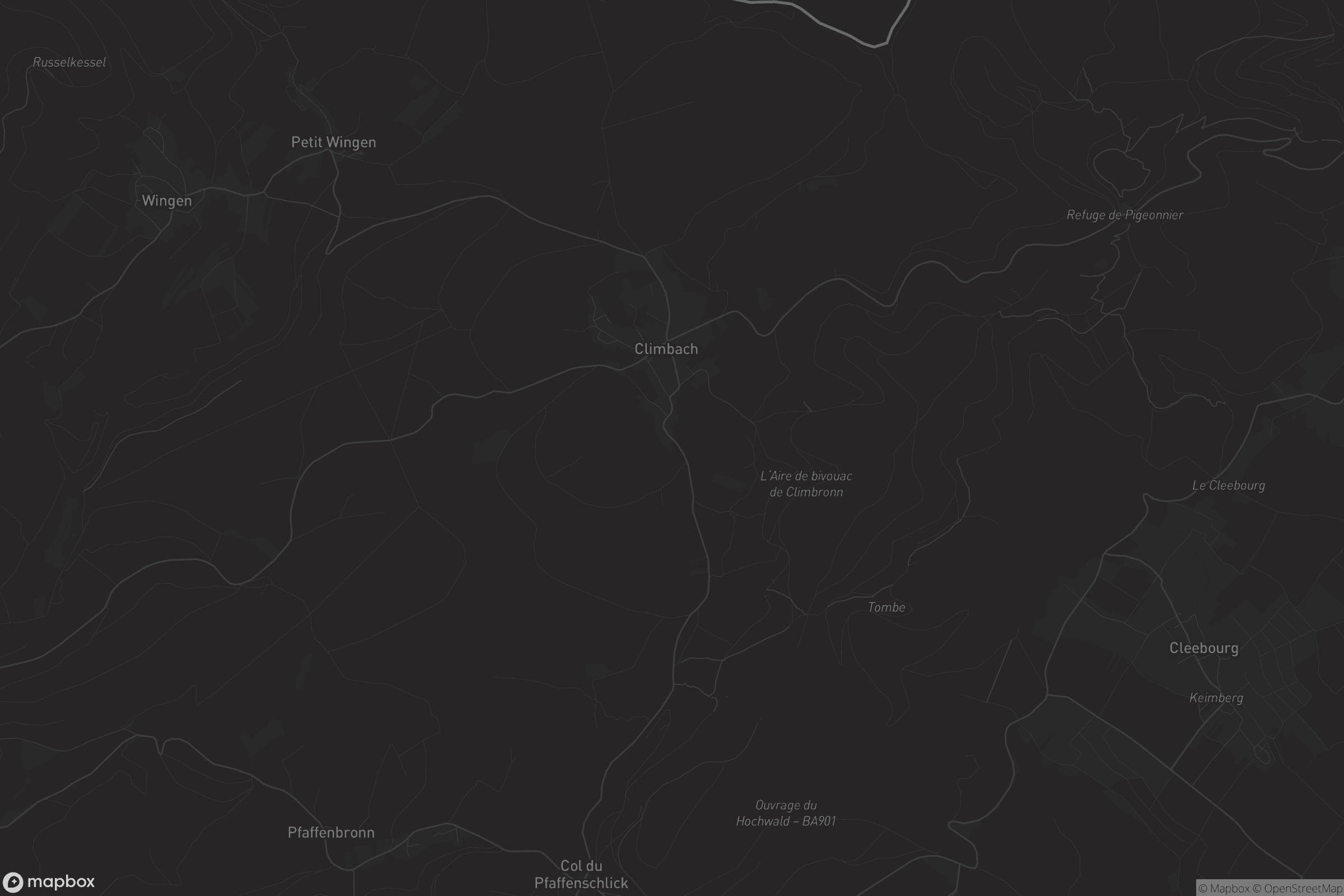 Carte de Climbach