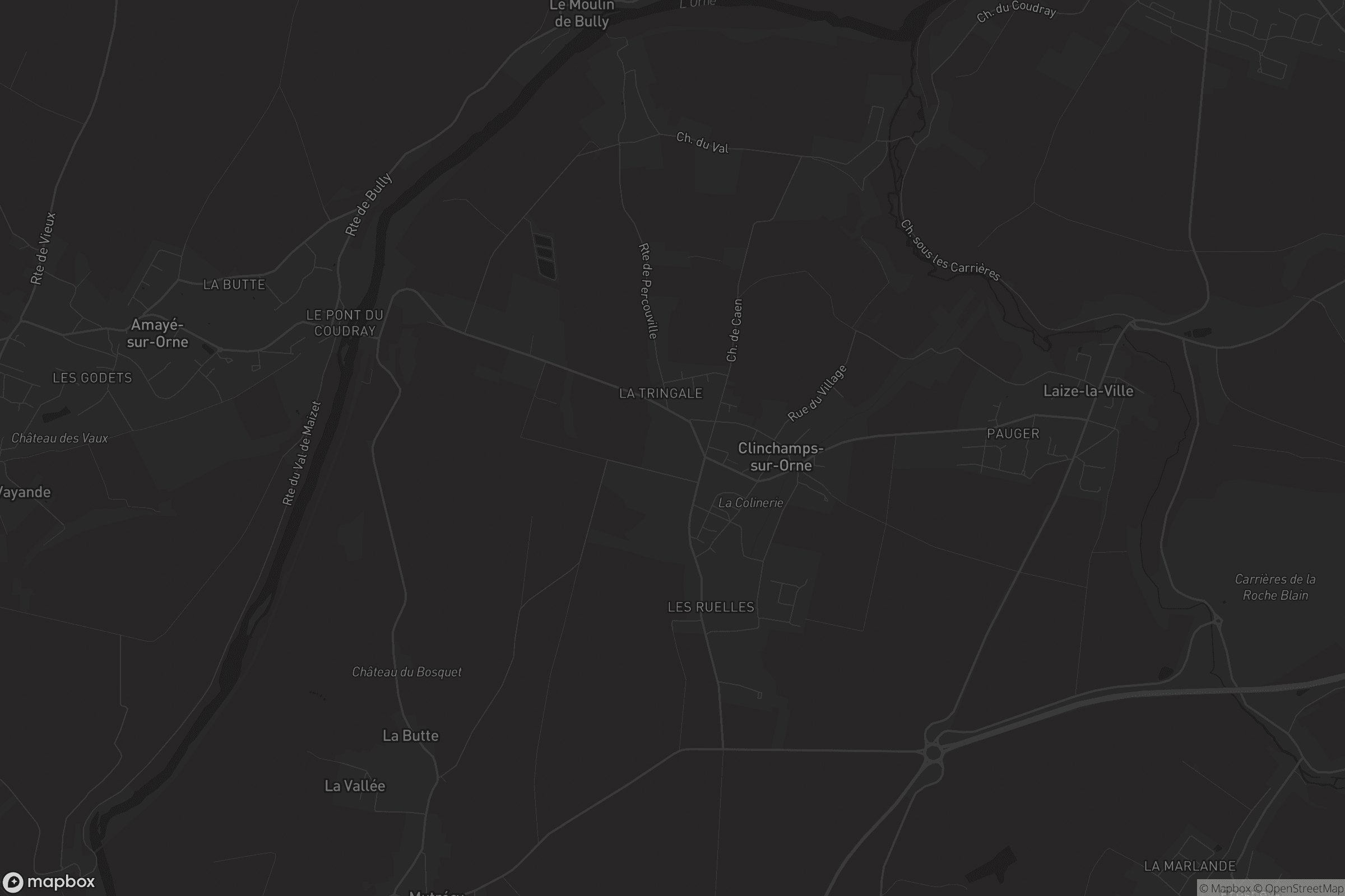 Carte de Clinchamps-sur-Orne