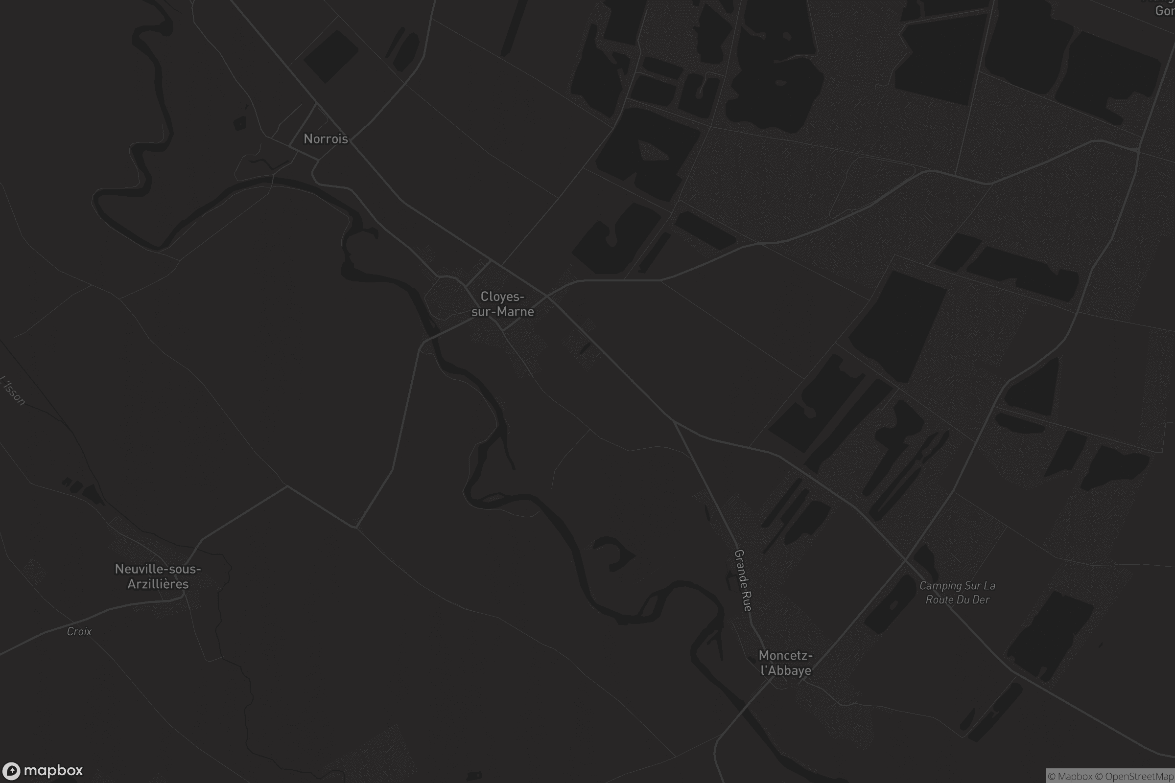 Carte de Cloyes-sur-Marne