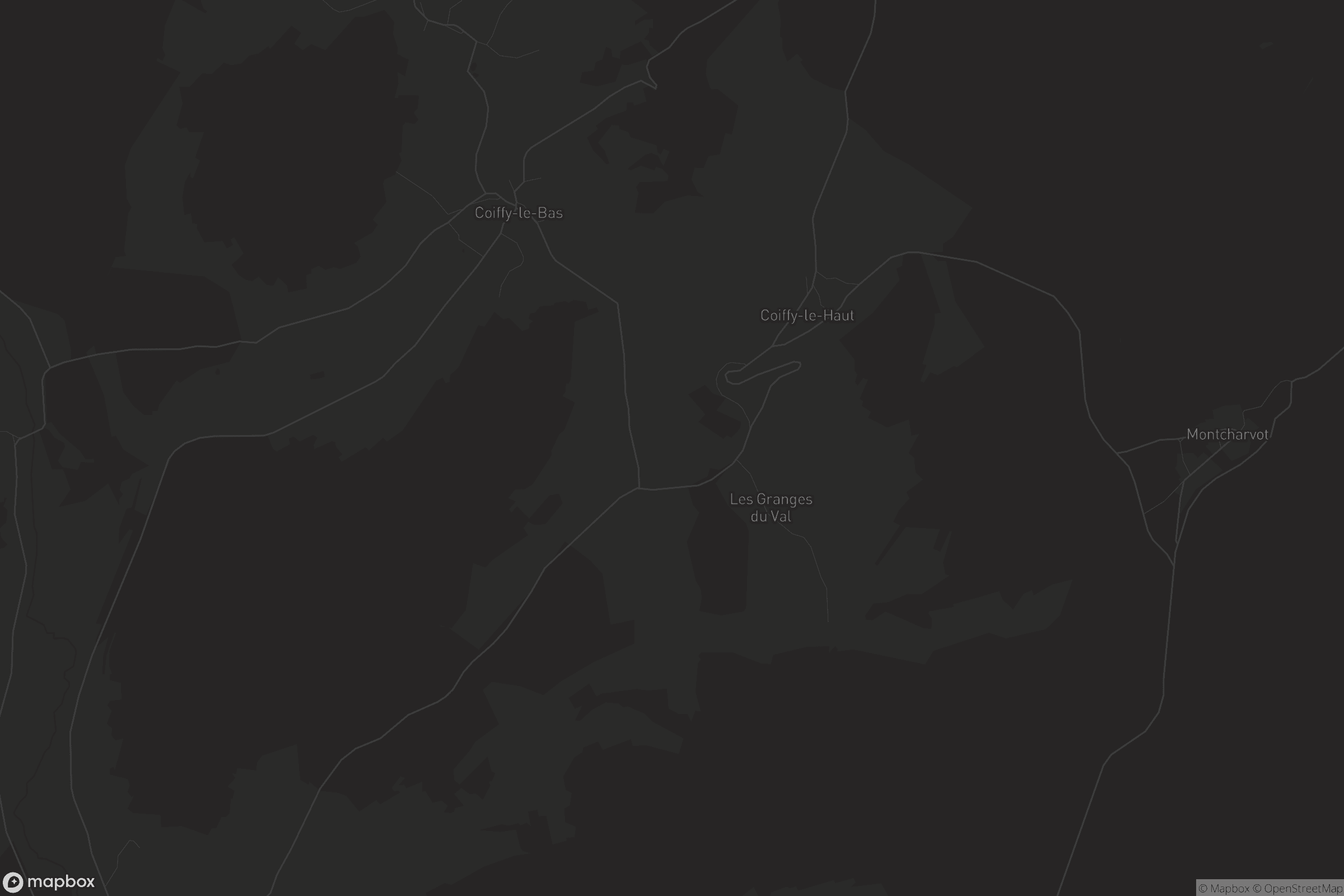 Carte de Coiffy-le-Haut