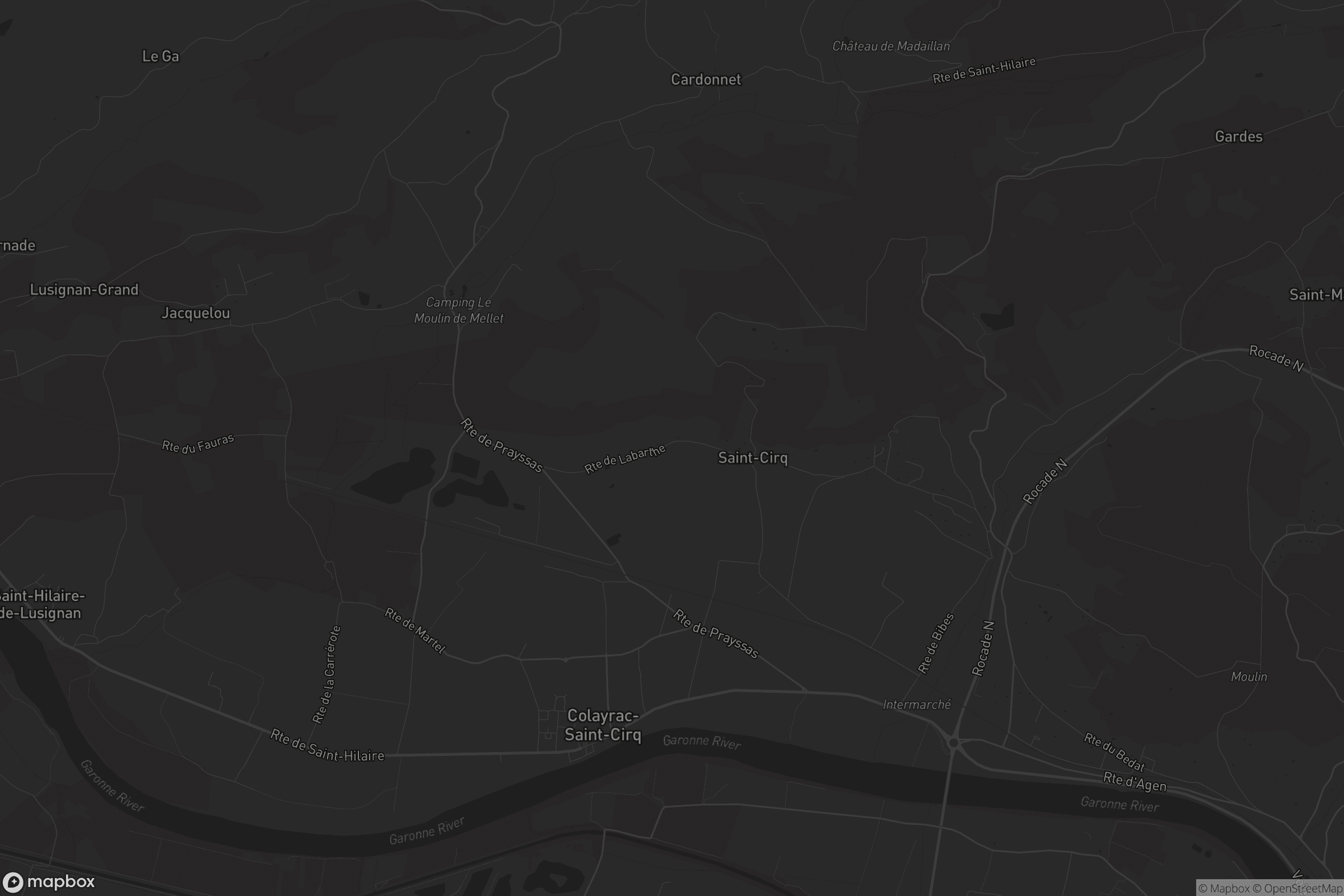 Carte de Colayrac-Saint-Cirq