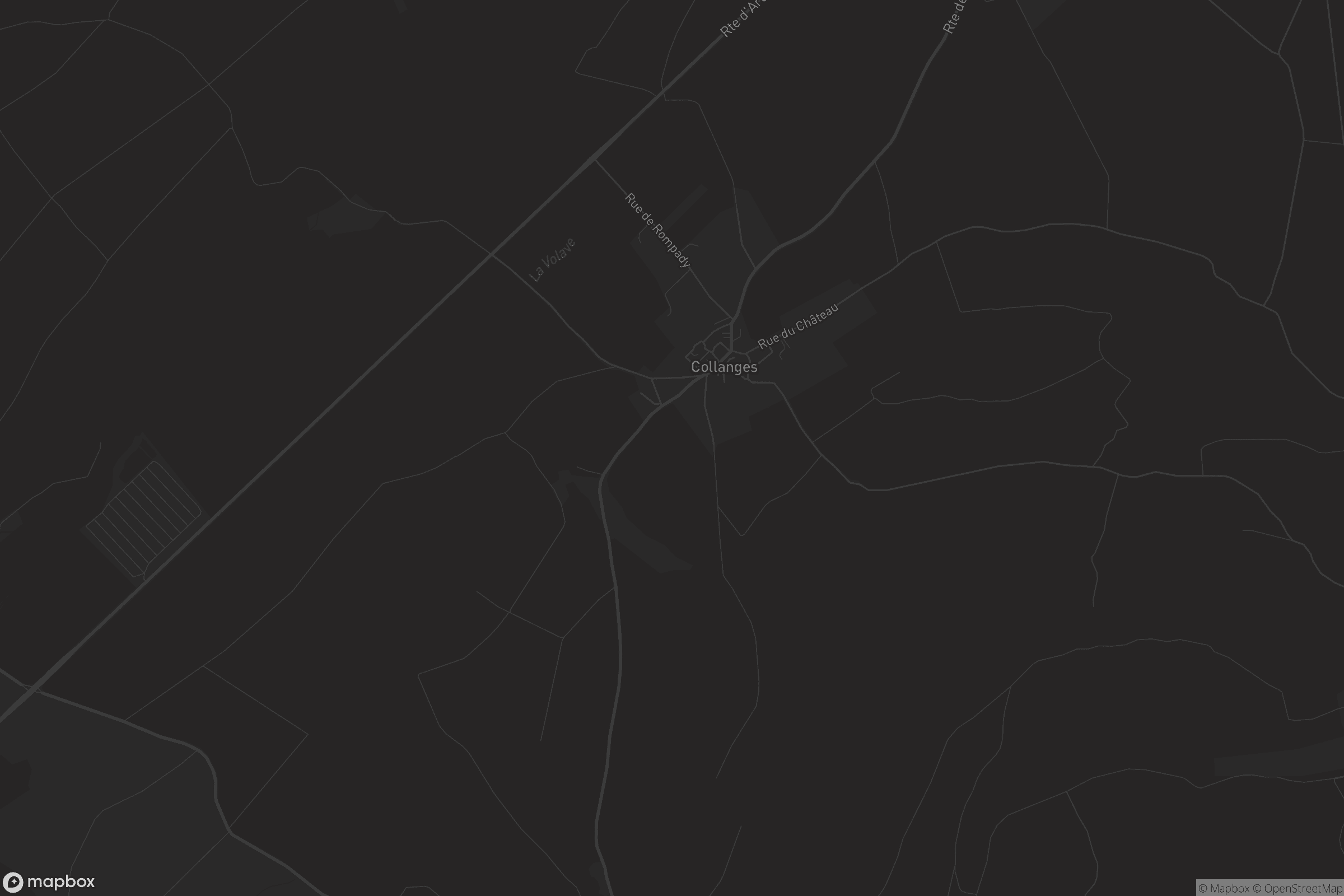 Carte de Collanges
