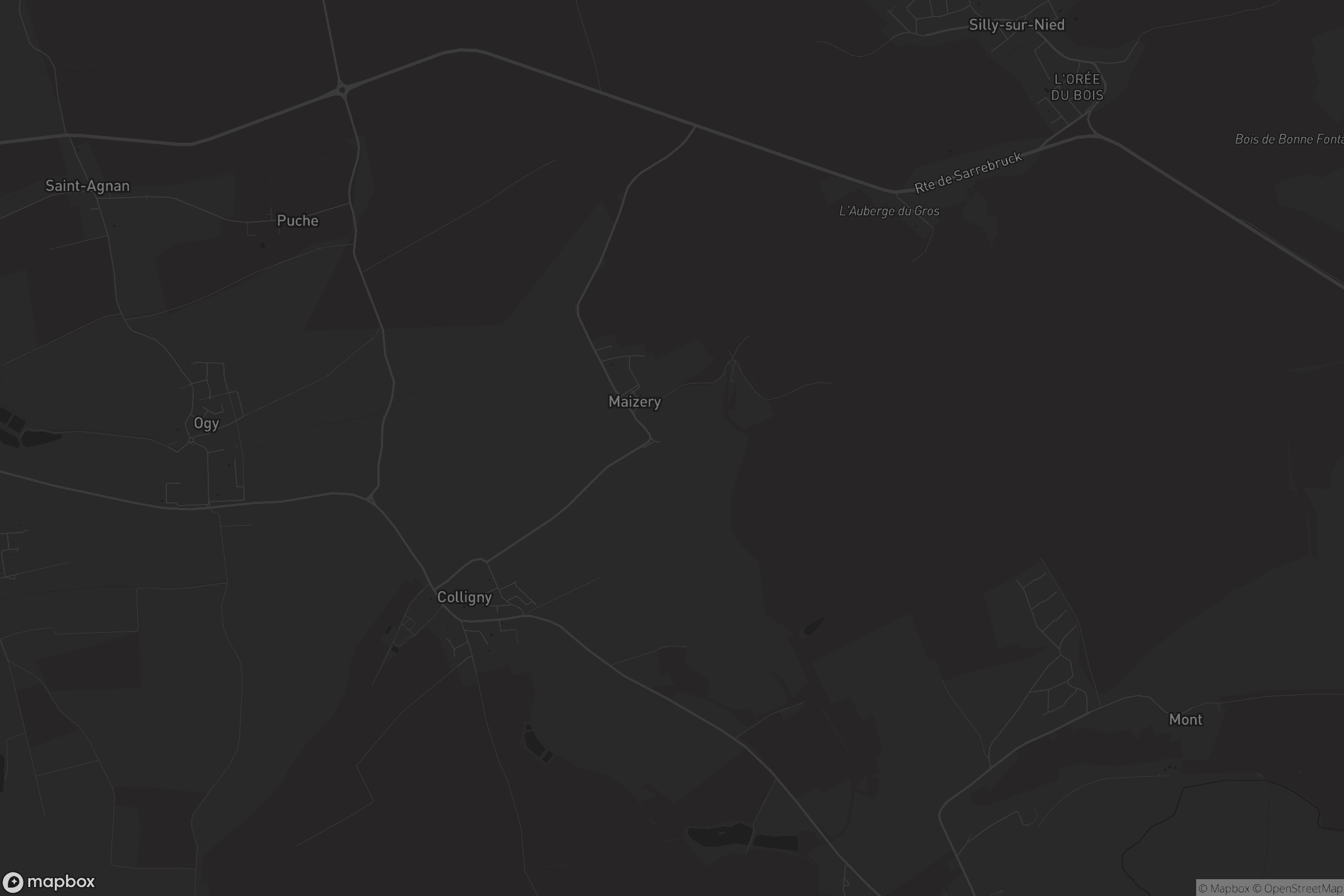 Carte de Colligny-Maizery