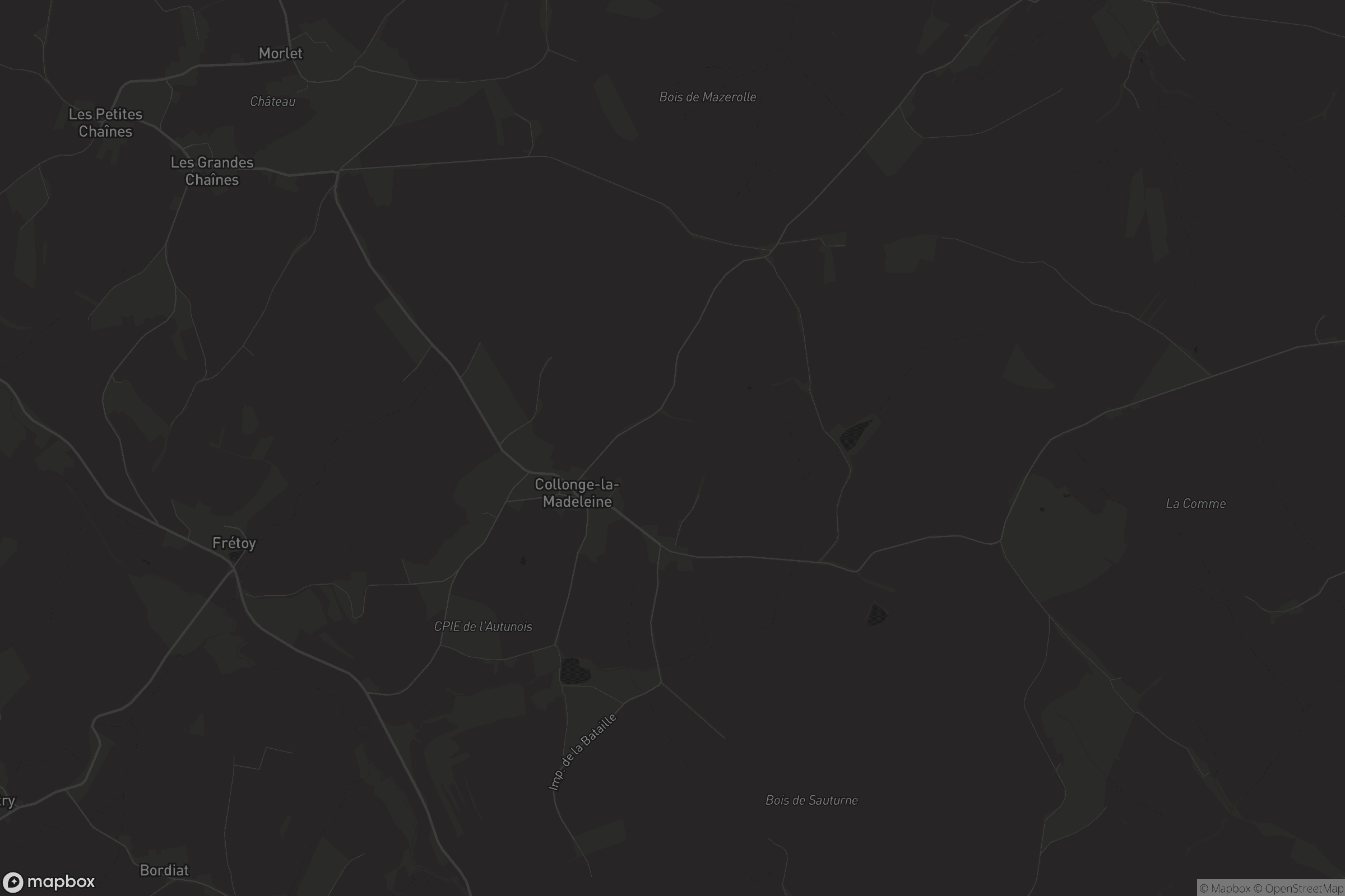 Carte de Collonge-la-Madeleine