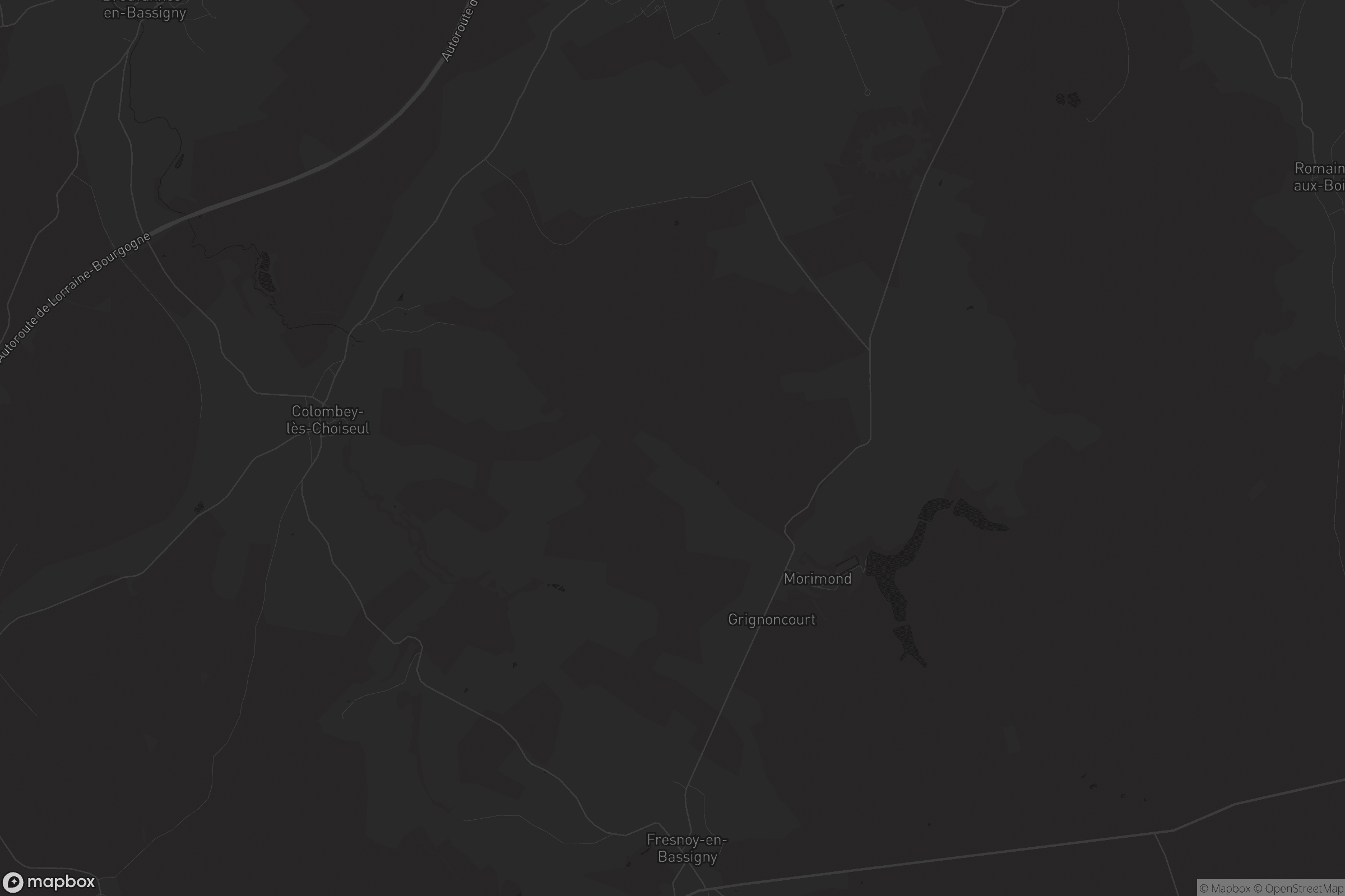 Carte de Colombey-lès-Choiseul