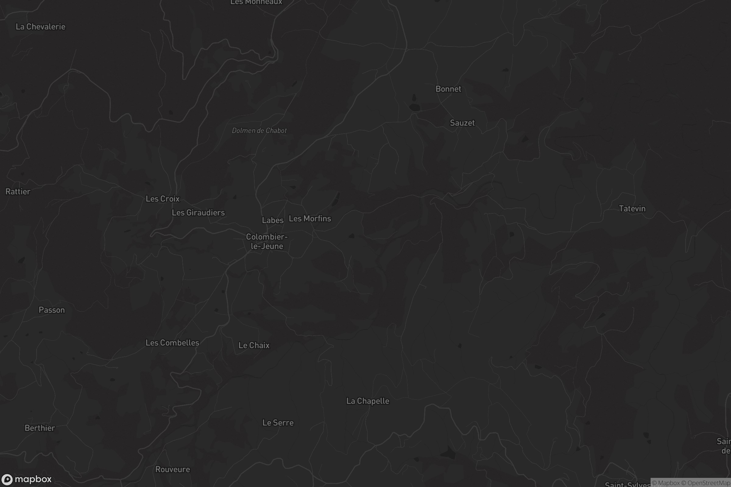 Carte de Colombier-le-Jeune