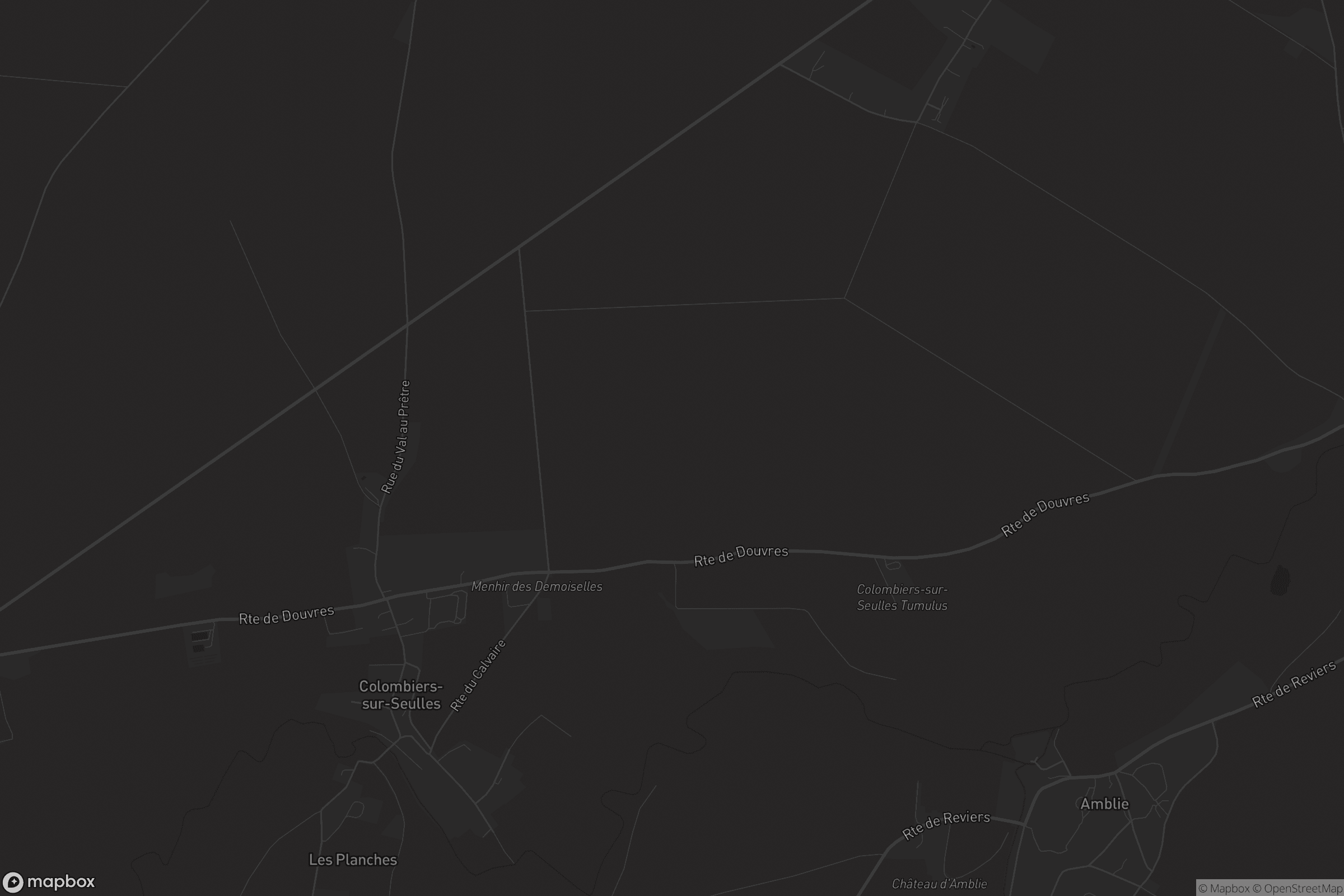 Carte de Colombiers-sur-Seulles