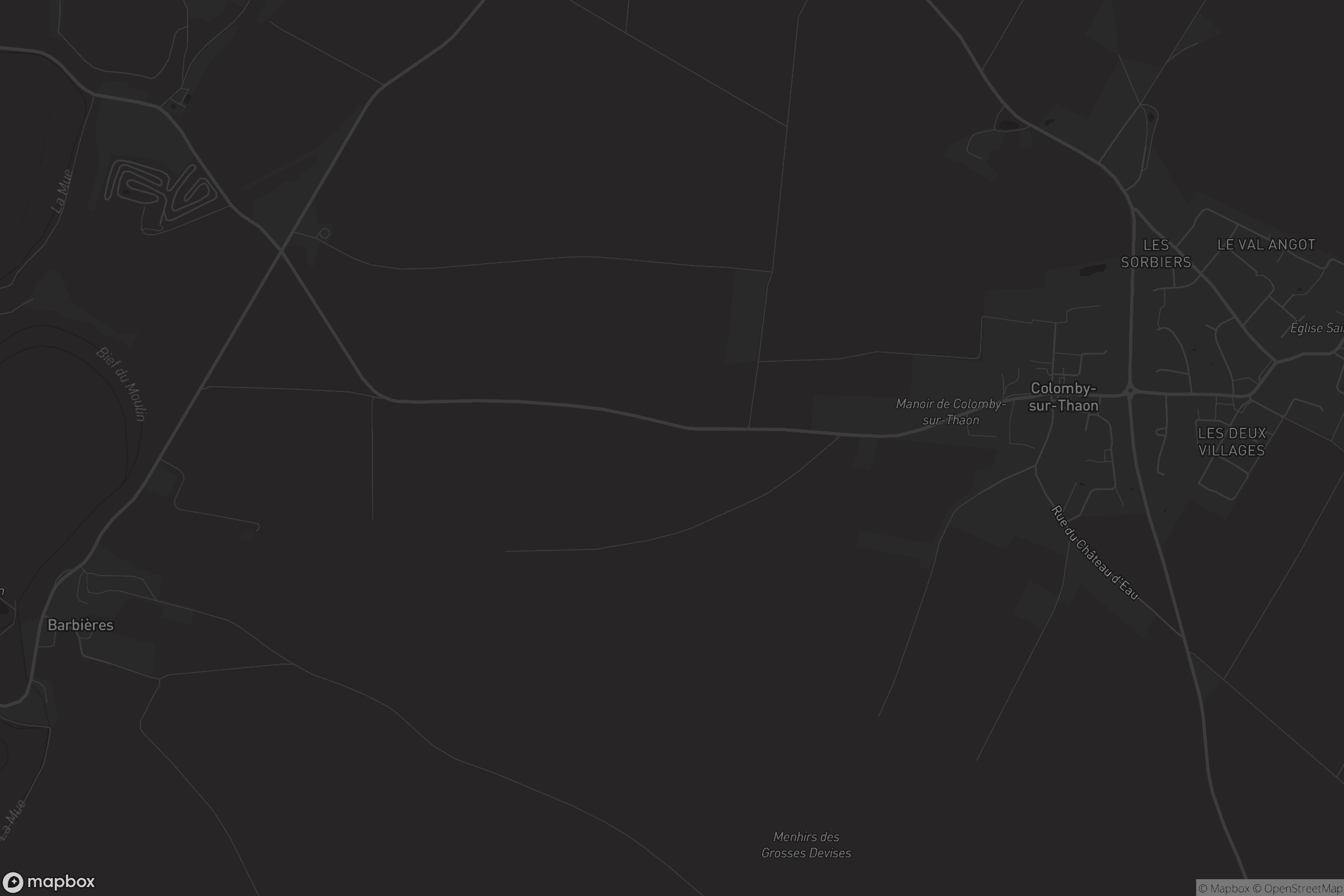 Carte de Colomby-sur-Thaon