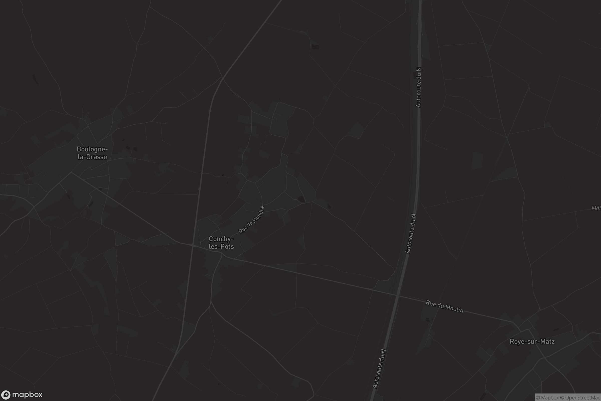 Carte de Conchy-les-Pots