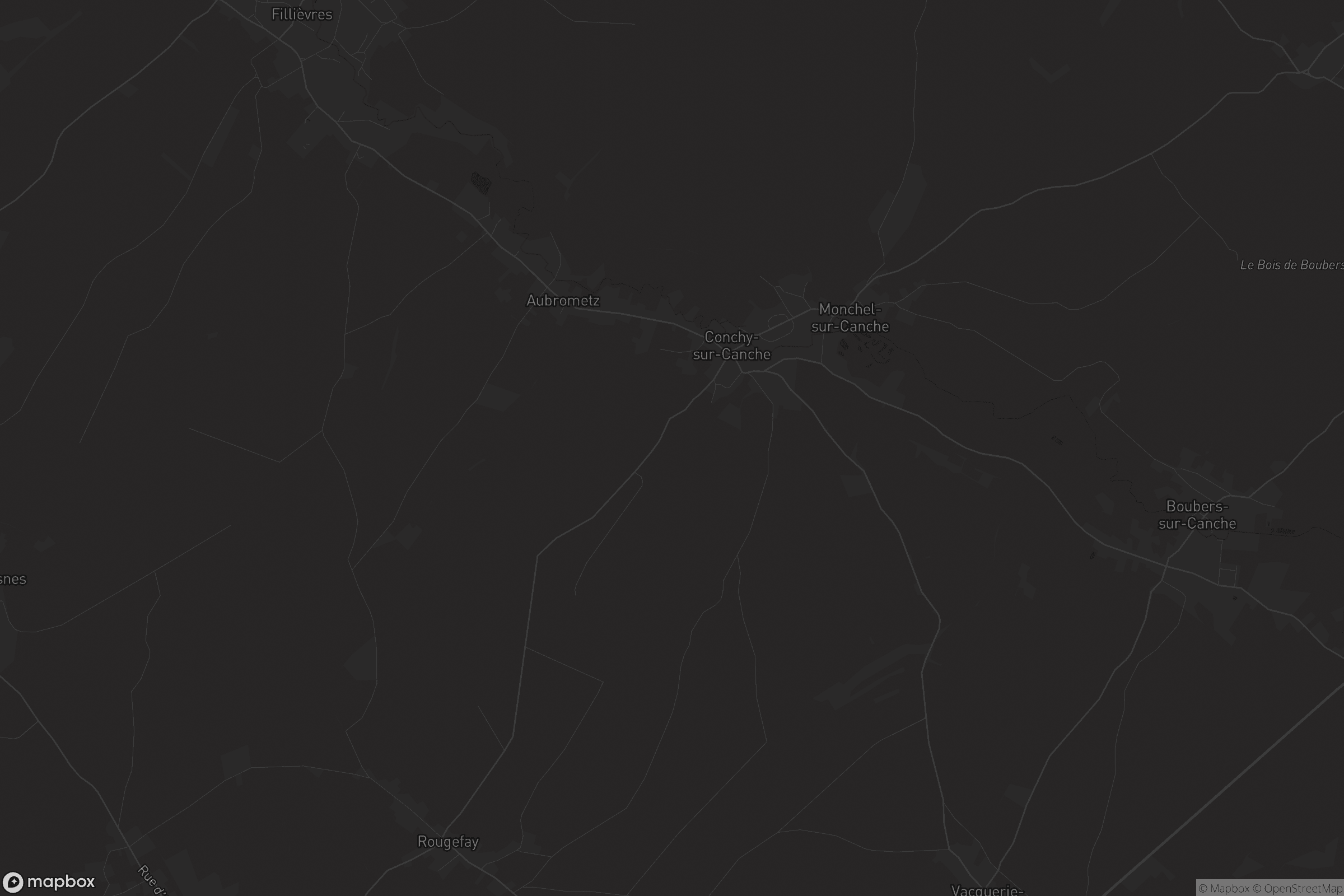 Carte de Conchy-sur-Canche