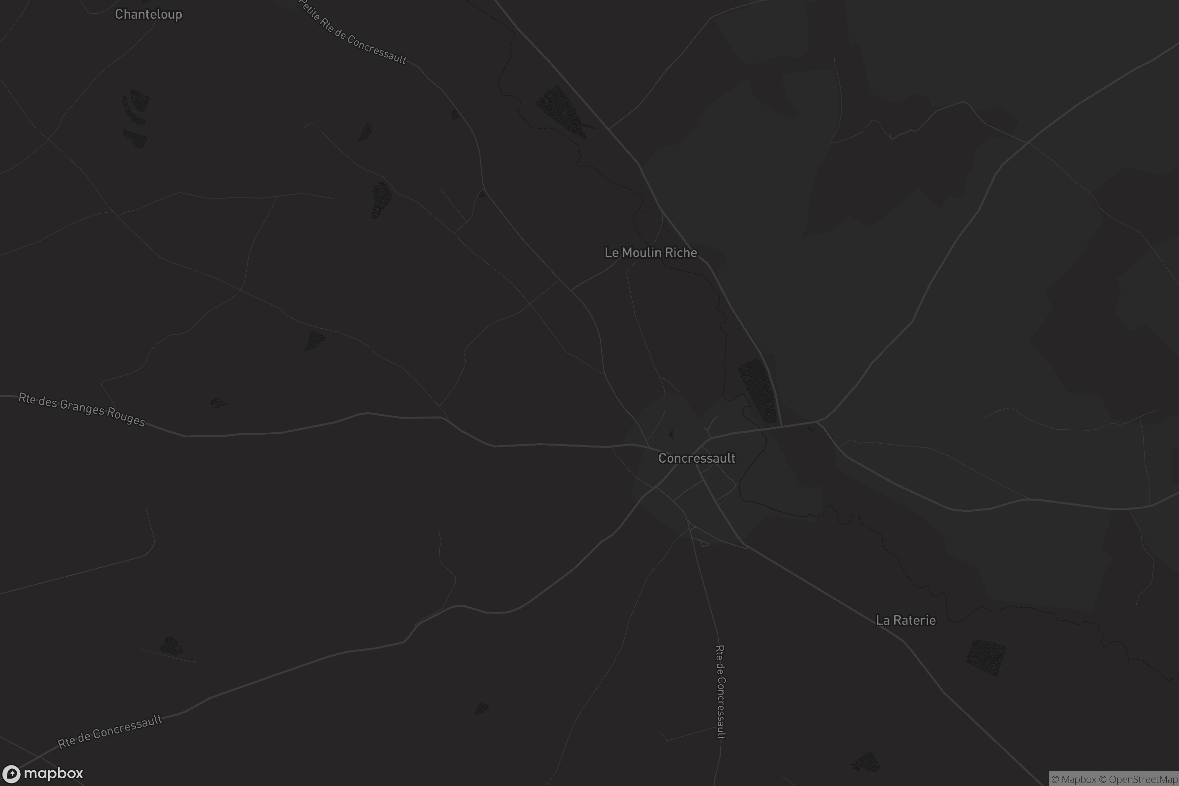 Carte de Concressault