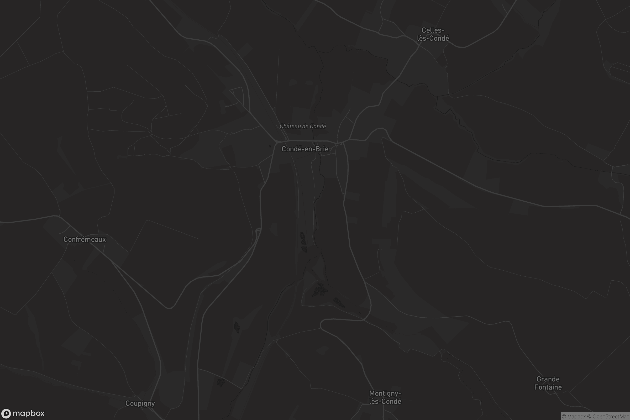 Carte de Condé-en-Brie