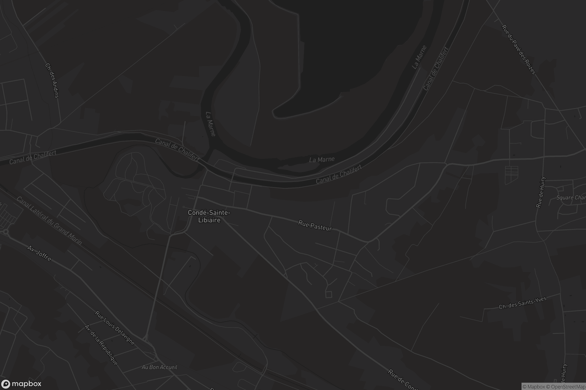 Carte de Condé-Sainte-Libiaire