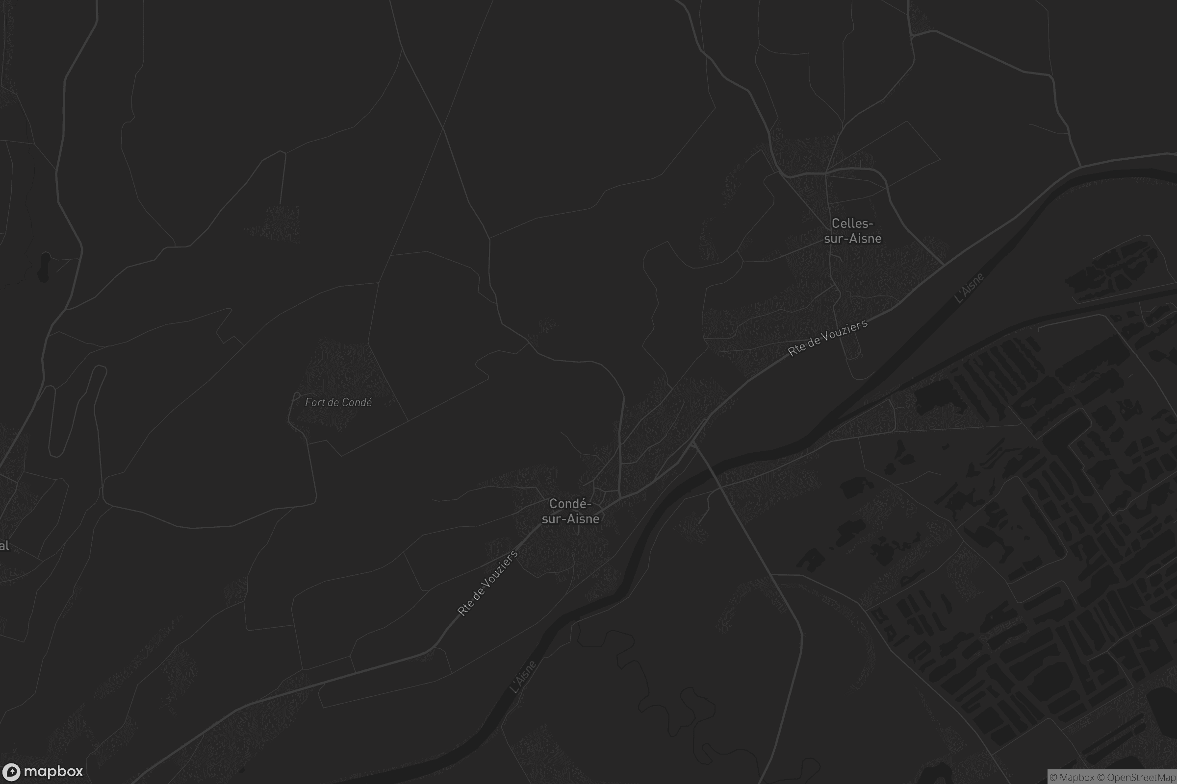 Carte de Condé-sur-Aisne