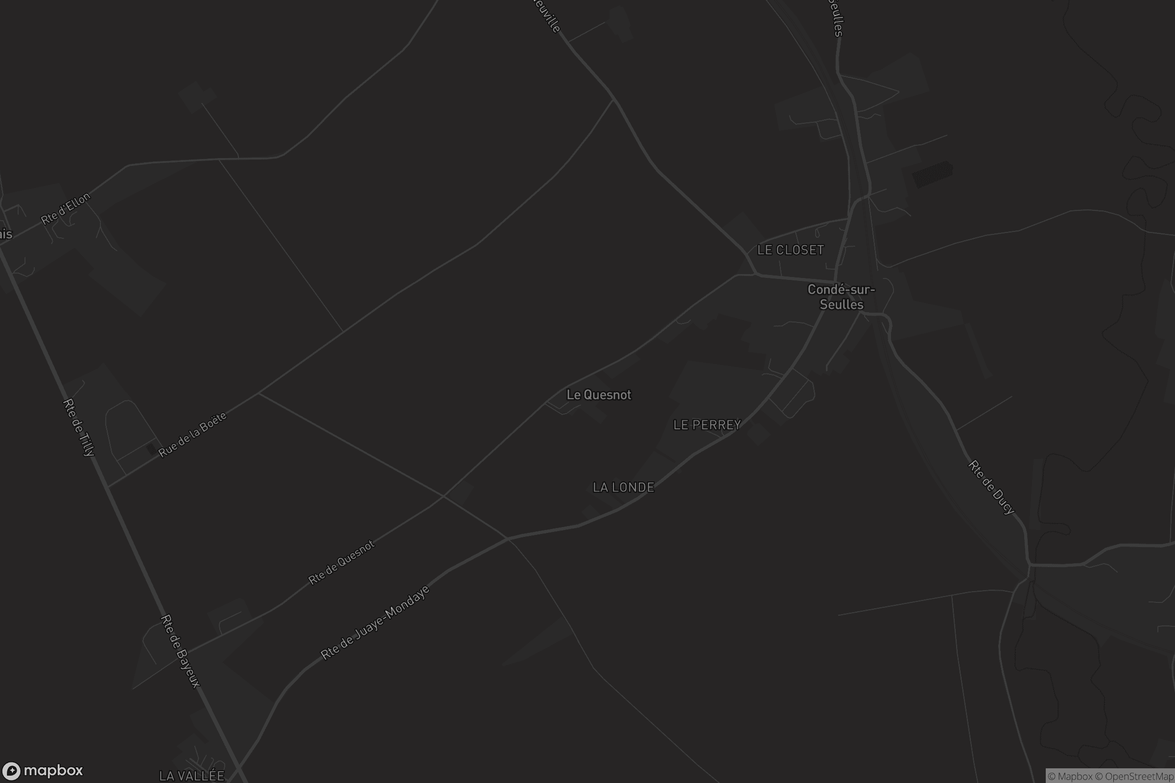 Carte de Condé-sur-Seulles