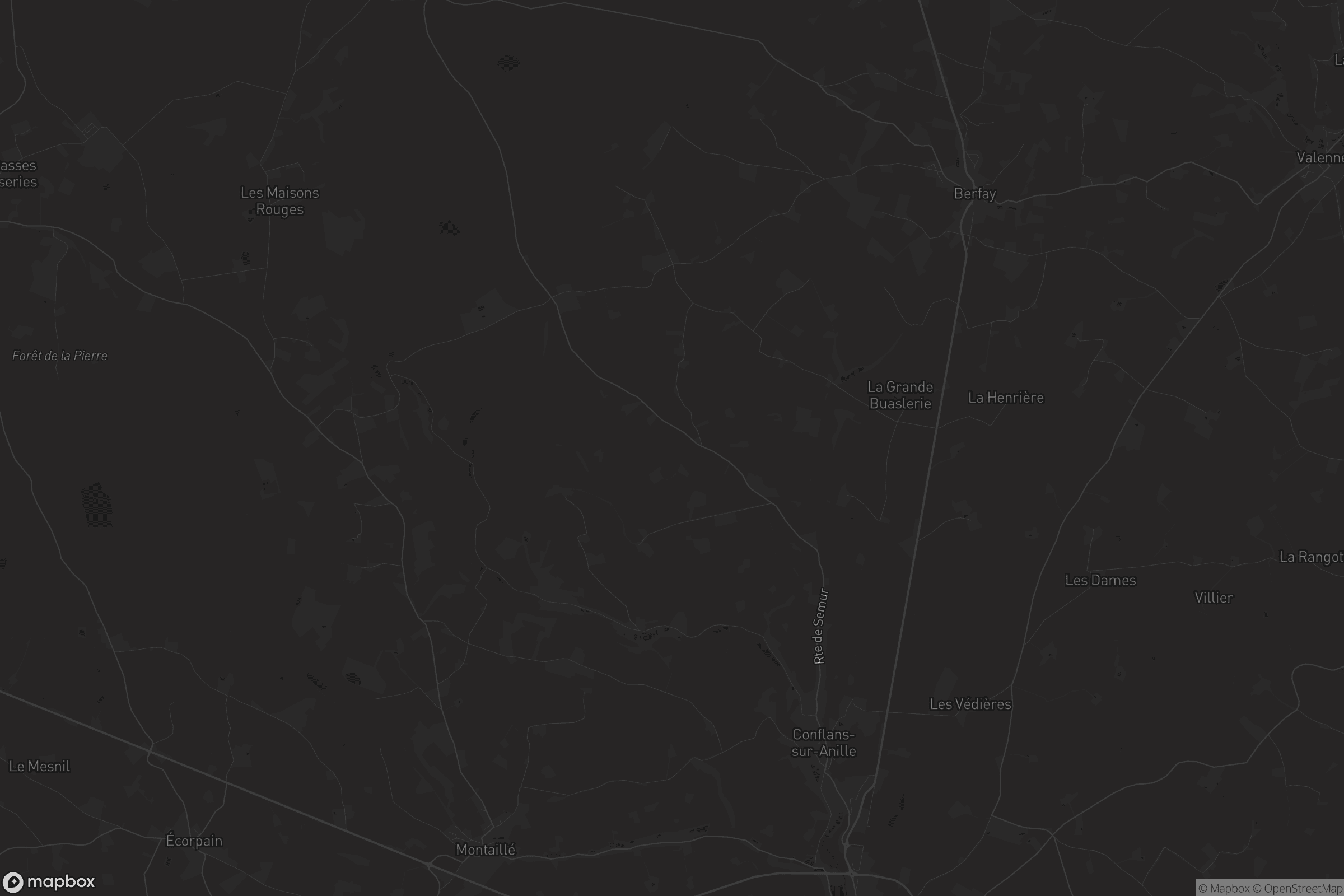 Carte de Conflans-sur-Anille