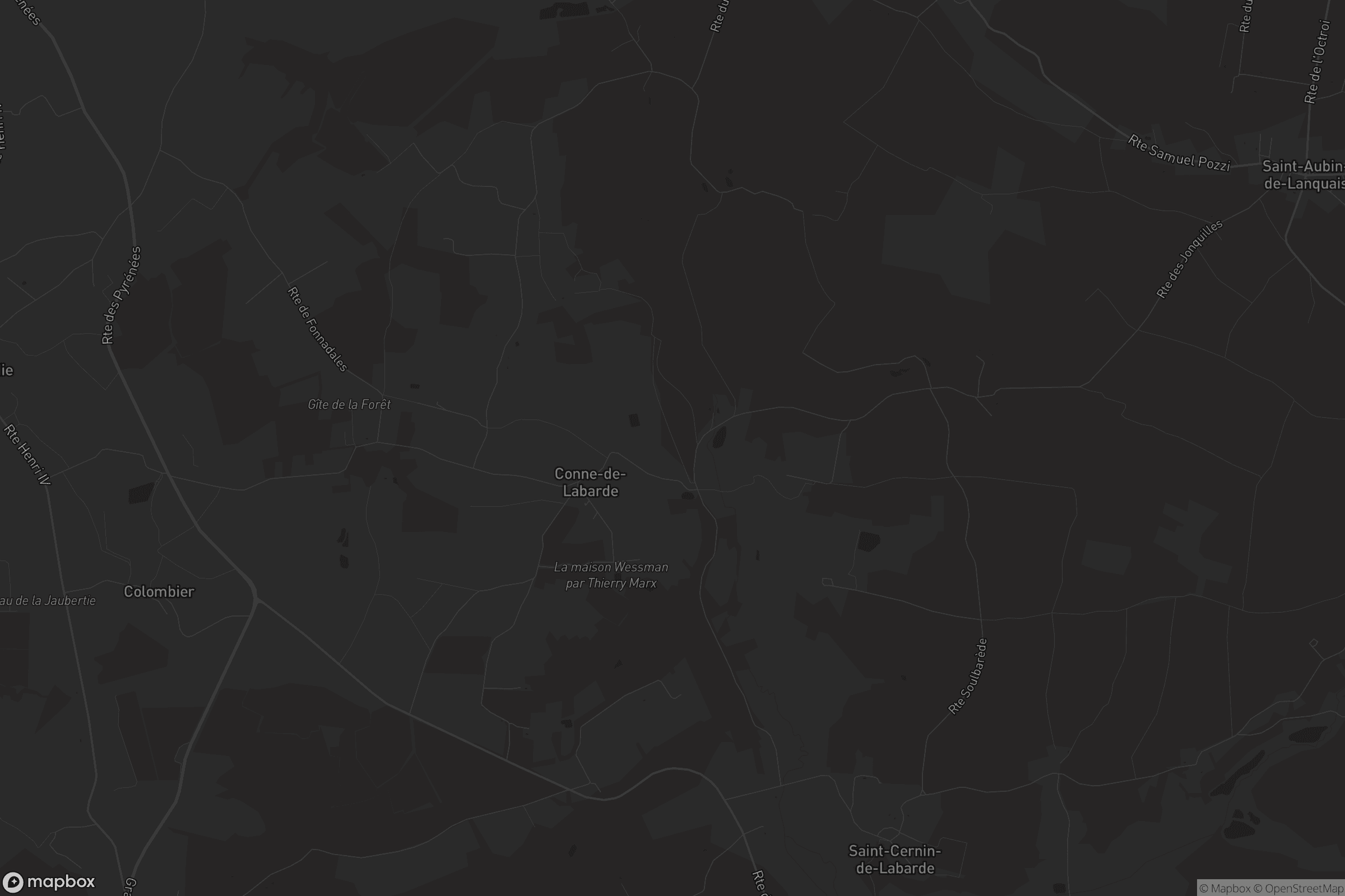 Carte de Conne-de-Labarde