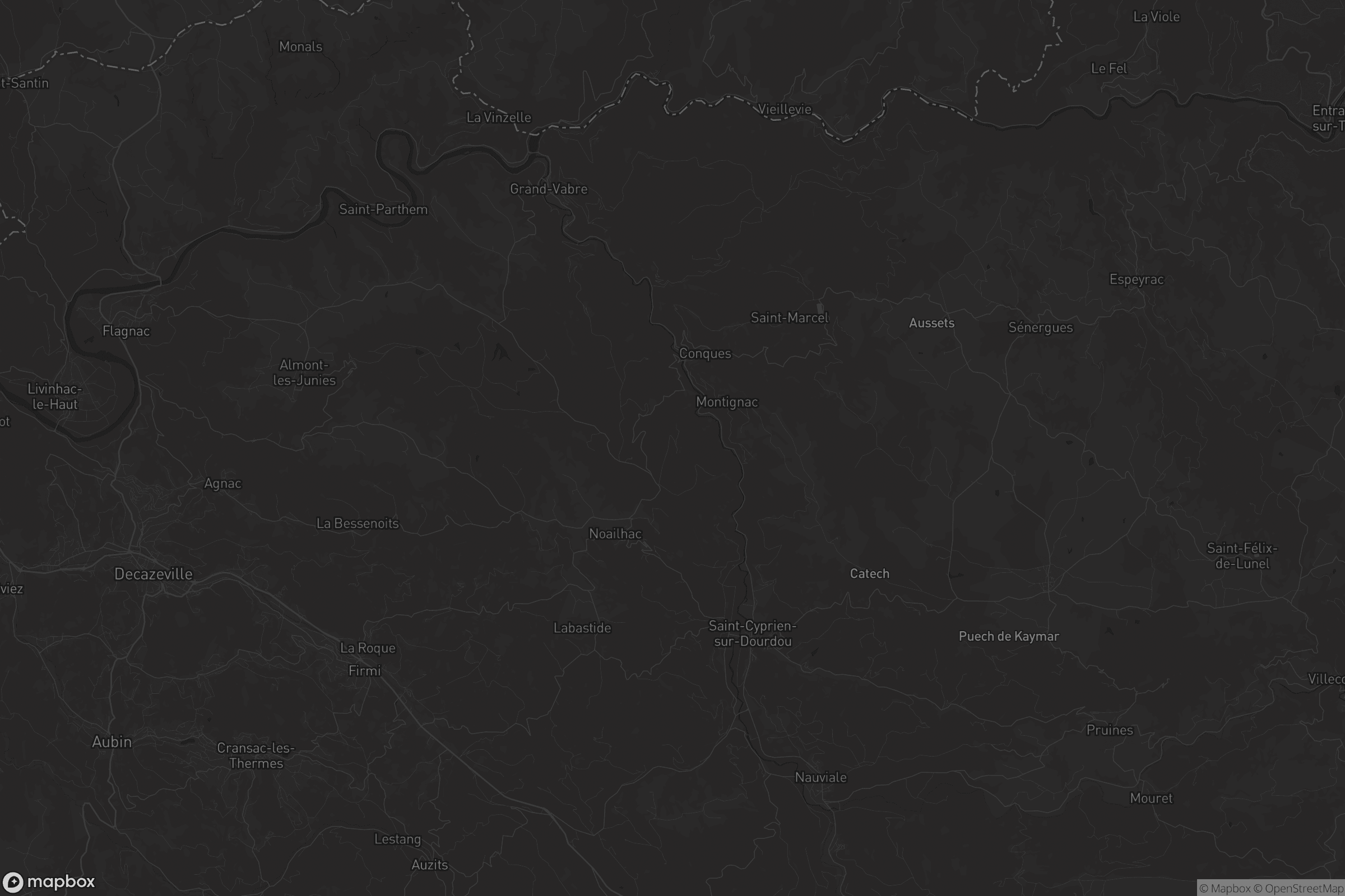 Carte de Conques-en-Rouergue