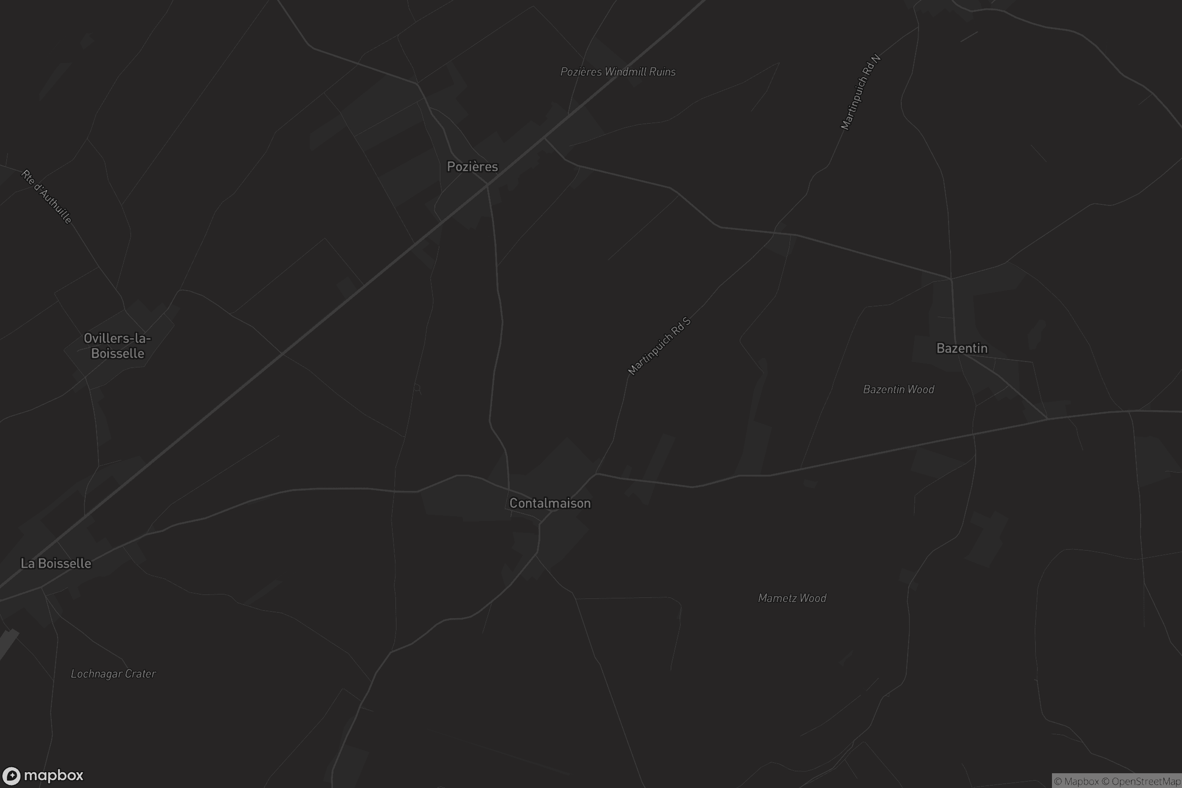 Carte de Contalmaison