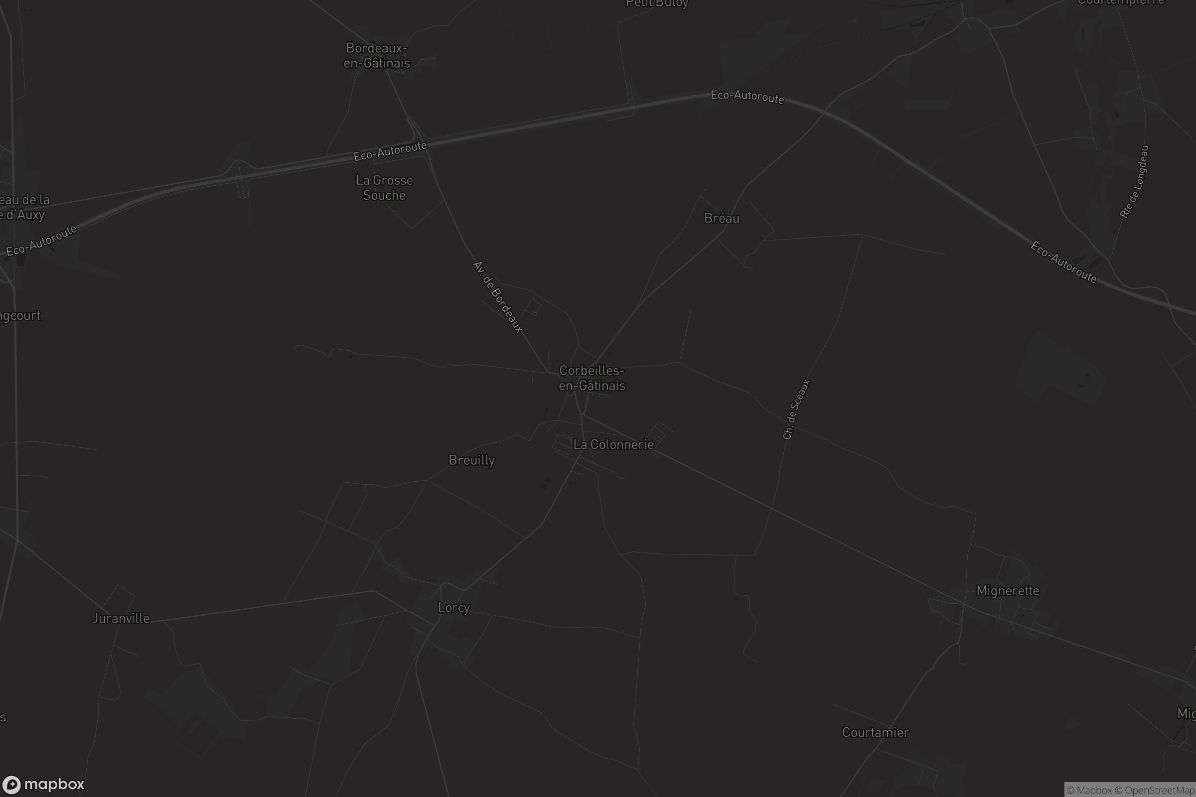 Carte de Corbeilles