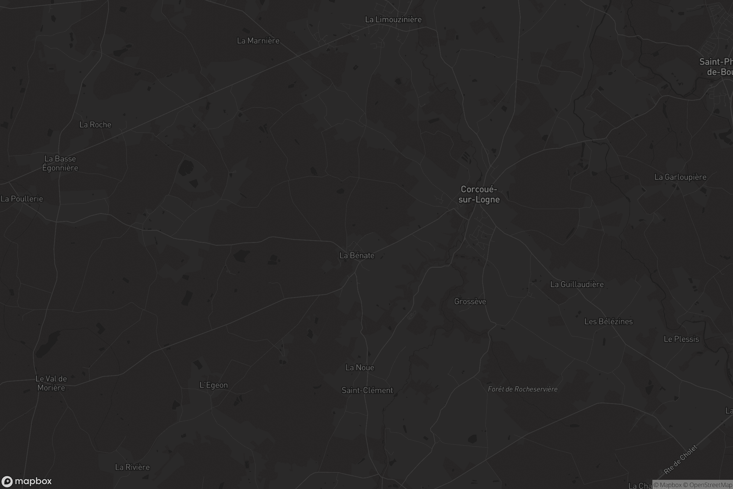 Carte de Corcoué-sur-Logne